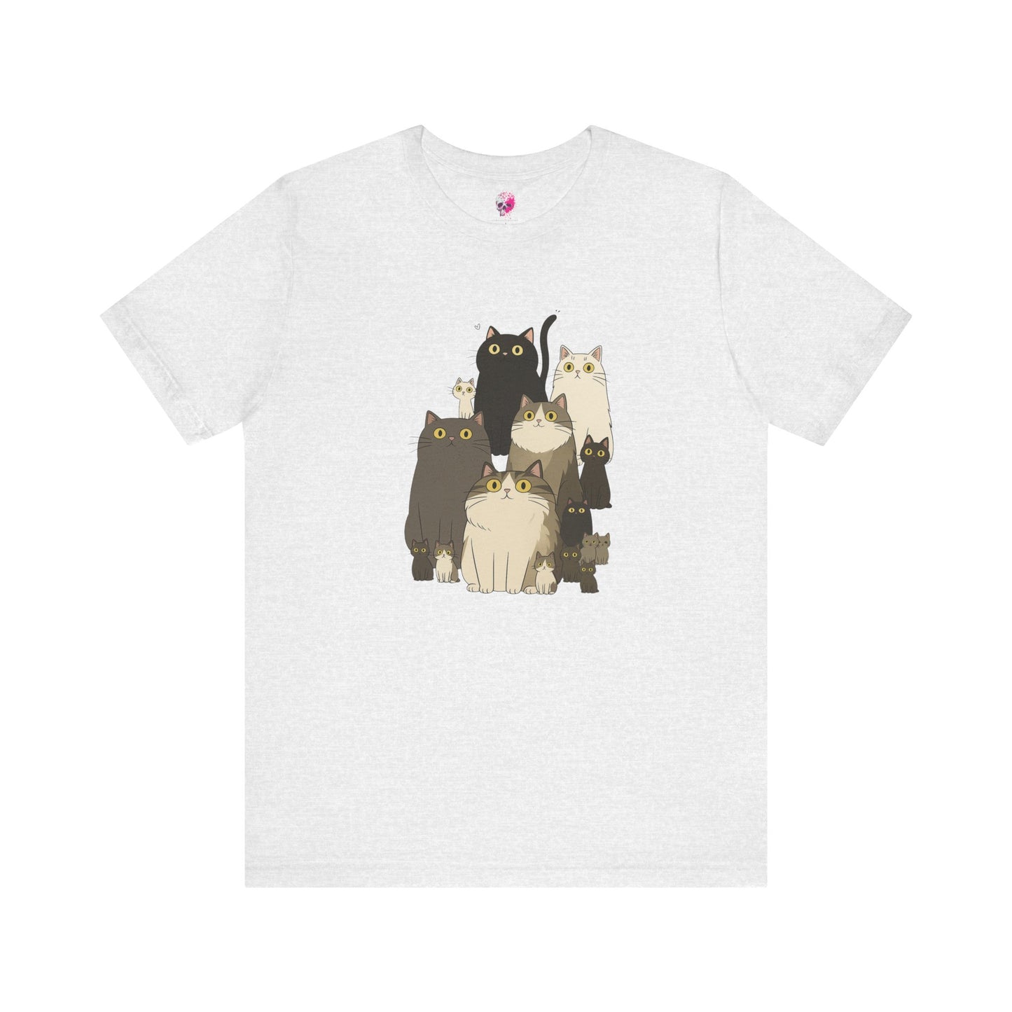 Cute Cat Lover Unisex Tee, Funny Cat Shirt, Animal Lover Gift, Pet Lovers Tee, Purrfect for Cat Enthusiasts