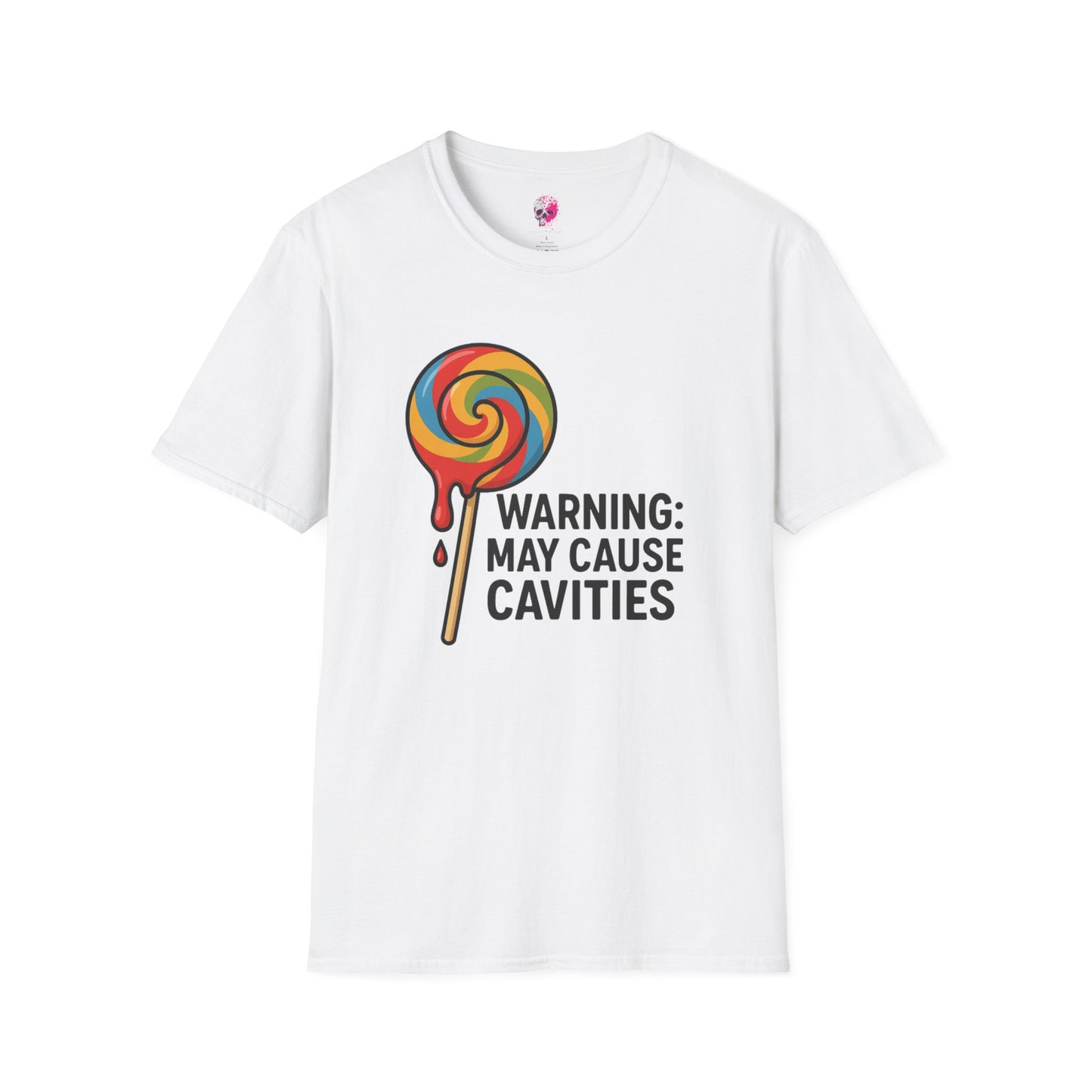 Sweet Tooth Warning T-Shirt, Funny Candy Tee, Gifts for Candy Lovers, Birthday Shirt, Casual Wear, Holiday Apparel
