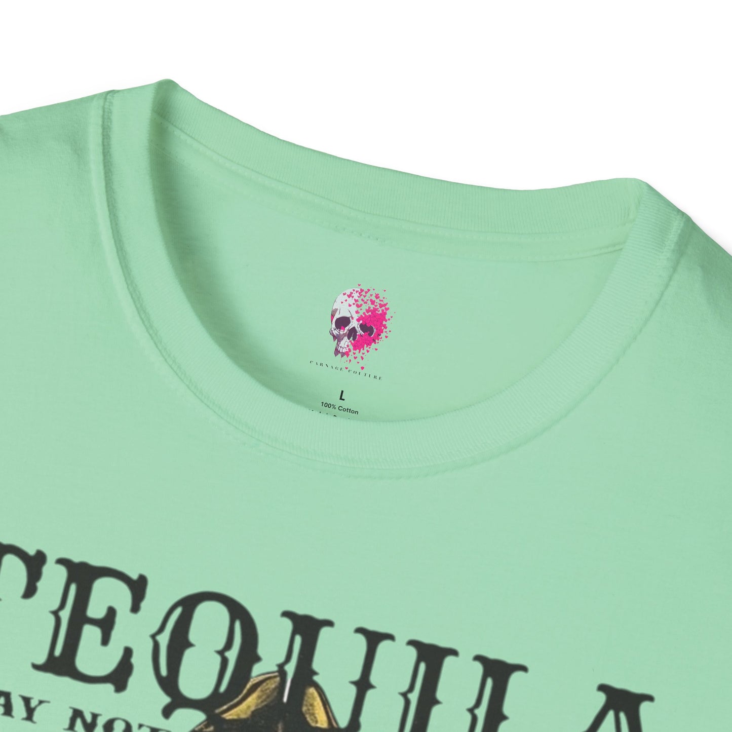 Tequila Themed Unisex T-Shirt, Funny Drinking Shirt, Gift for Tequila Lovers, Party Apparel, Casual Wear, Summer Top