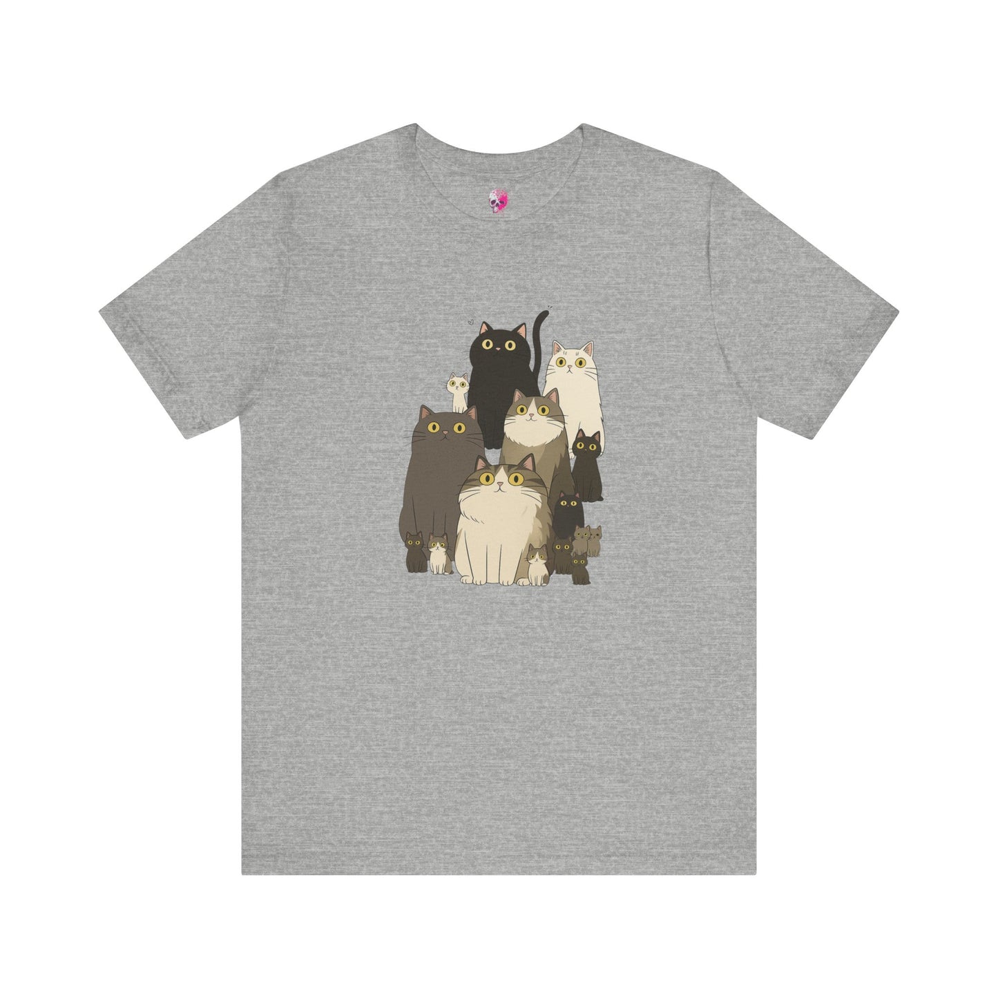 Cute Cat Lover Unisex Tee, Funny Cat Shirt, Animal Lover Gift, Pet Lovers Tee, Purrfect for Cat Enthusiasts