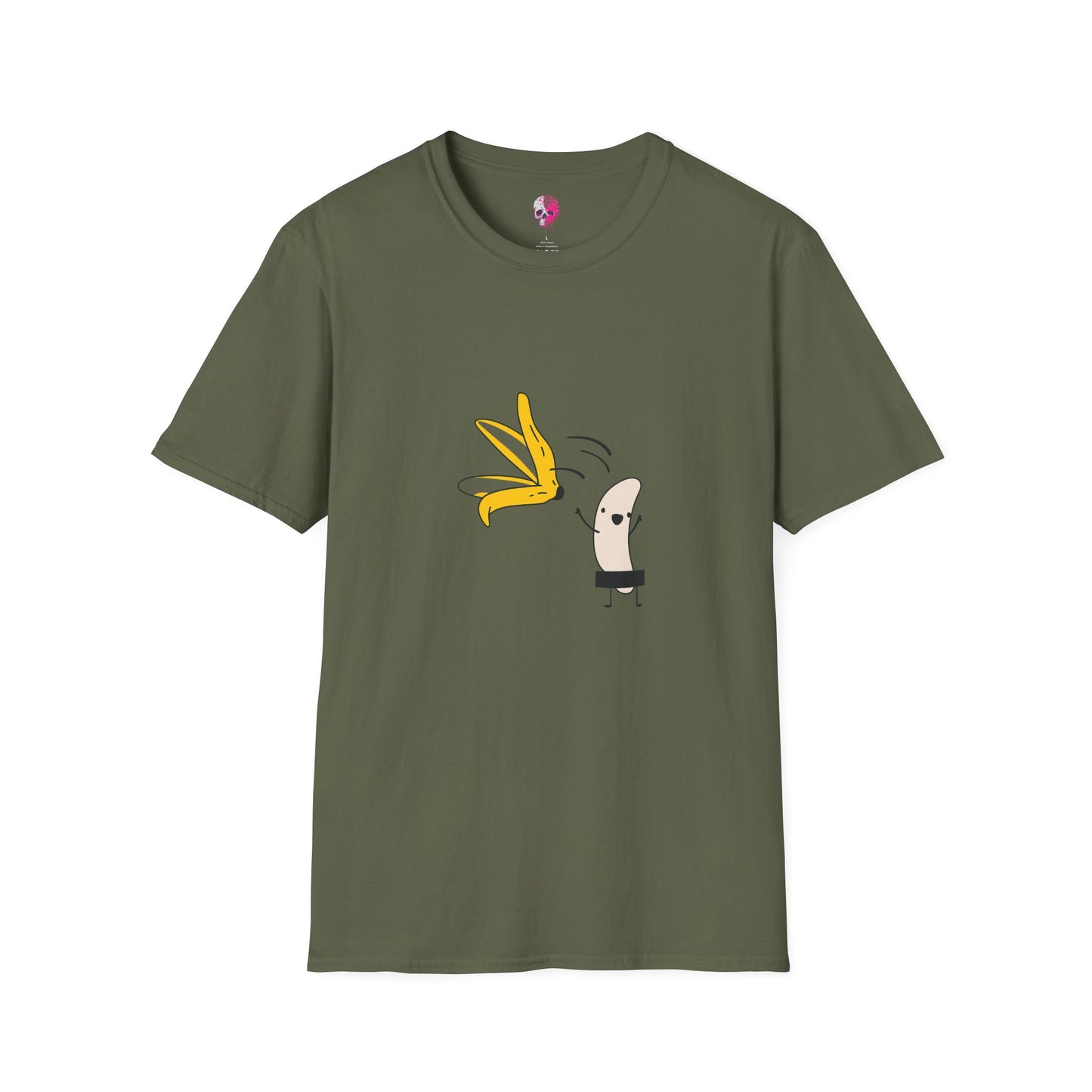 Whimsical Banana T-Shirt, Fun Gift, Unisex Tee, Cute Graphic Tee, Casual Wear, Summer Style, Playful Outfit