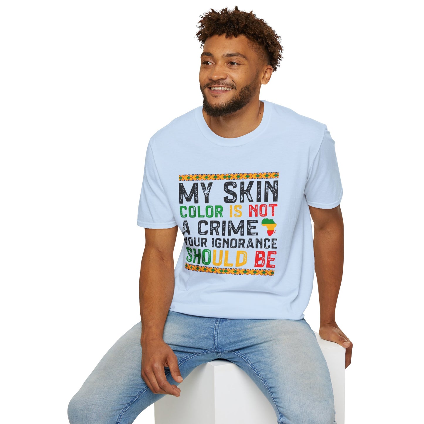 Empowering Statement T-Shirt, Unisex Tee for Social Justice, Awareness Shirt, Casual Wear, Gift for Activists, Black History Month