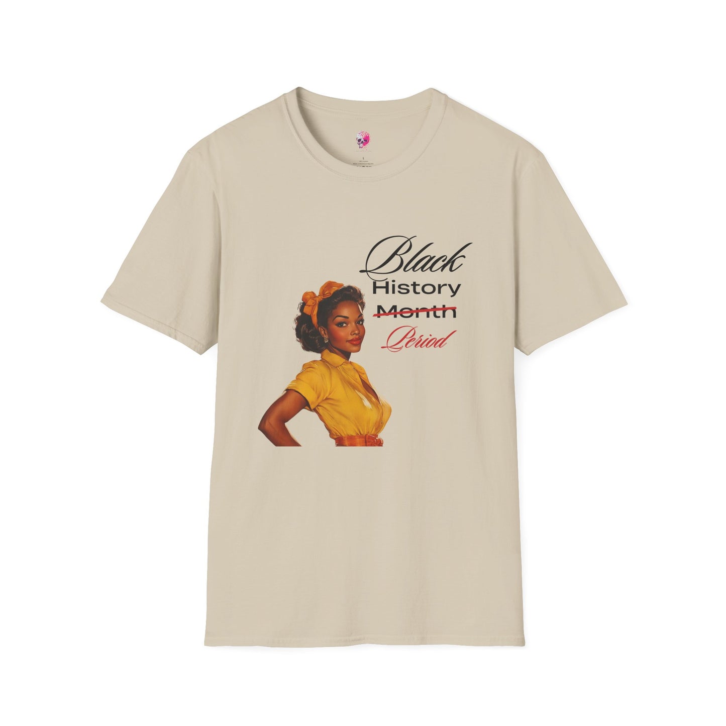 Black History Month Unisex Softstyle T-Shirt - Celebrate Heritage and Pride