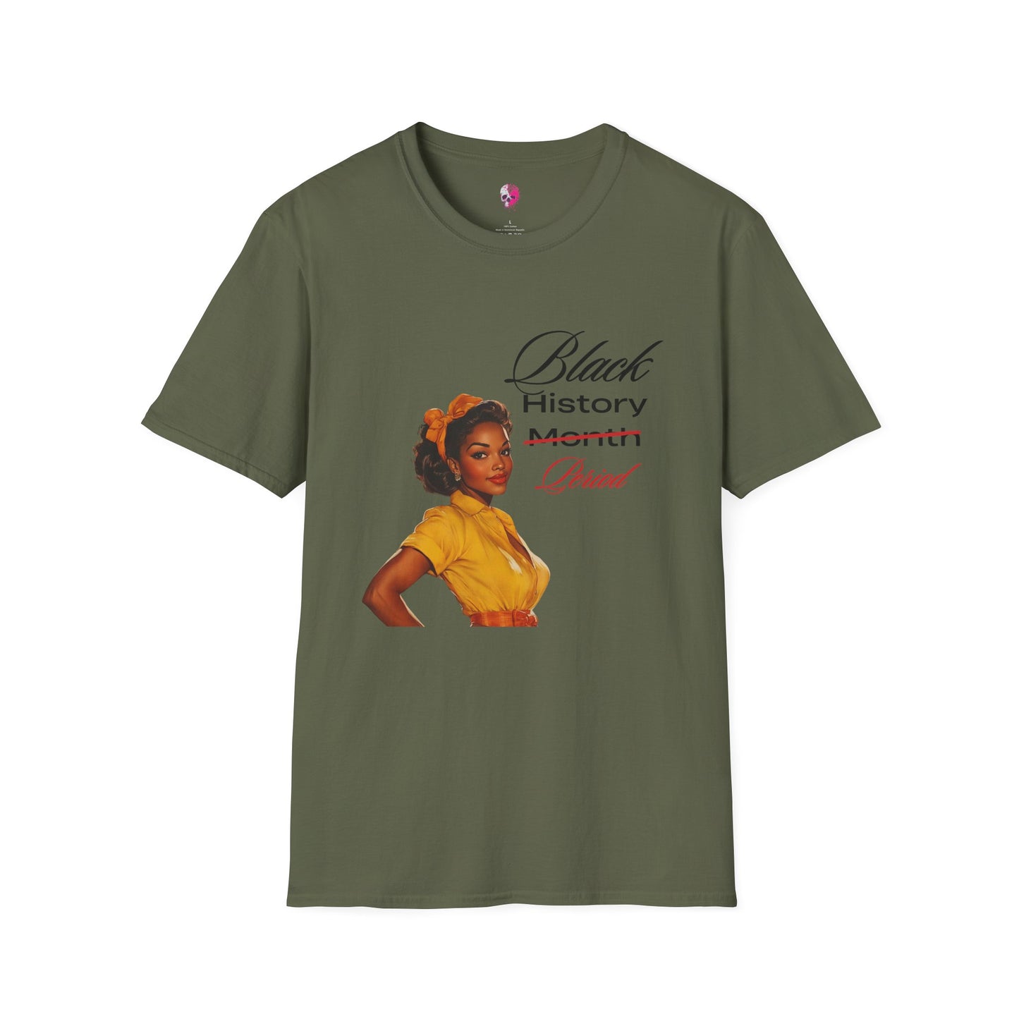 Black History Month Unisex Softstyle T-Shirt - Celebrate Heritage and Pride