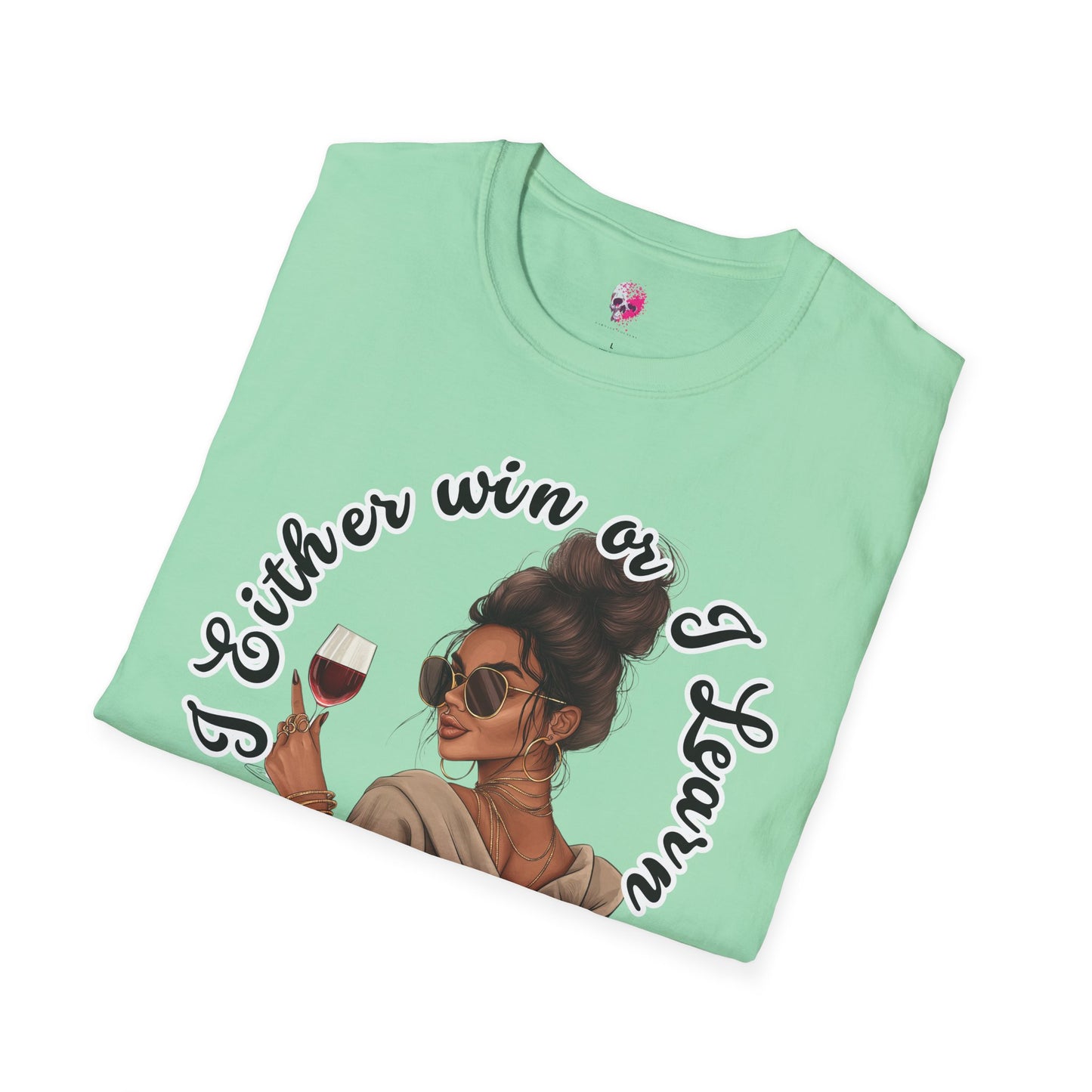 Empowered Quote T-Shirt, Inspirational Tee, Motivation Shirt, Wine Lover Gift, Unisex Graphic Tee, Casual Wear
