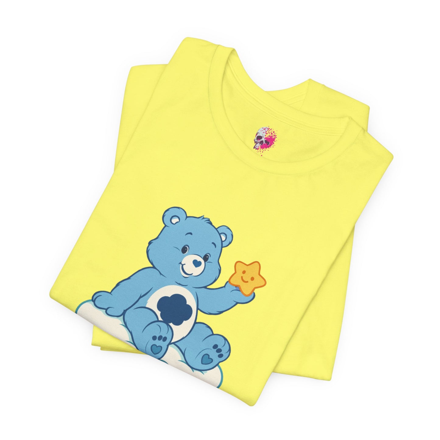 Cute Bear Cloud Tee, Adorable Graphic T-Shirt, Perfect Gift for Kids, Baby Shower, Birthday Party, Casual Wear