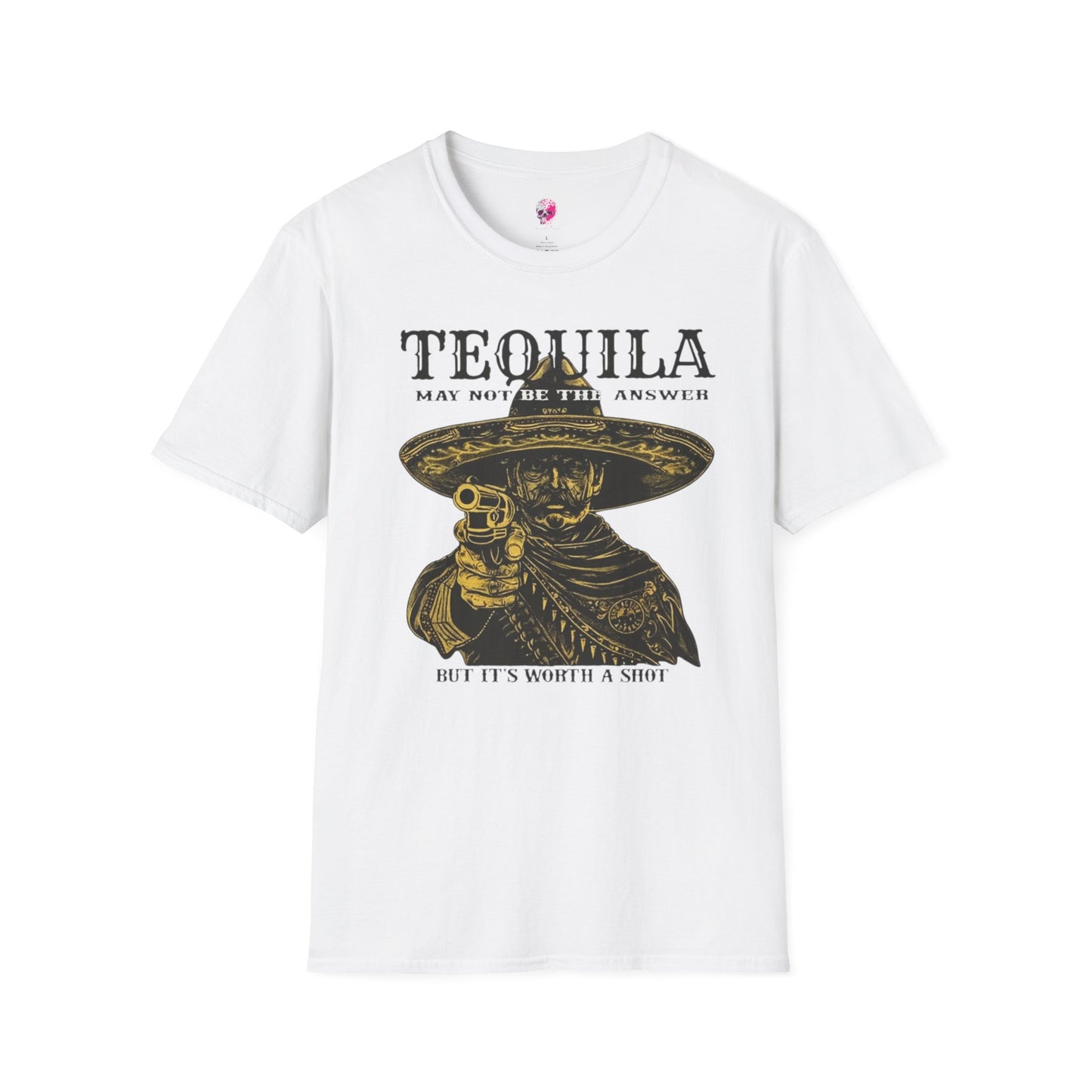 Tequila Themed Unisex T-Shirt, Funny Drinking Shirt, Gift for Tequila Lovers, Party Apparel, Casual Wear, Summer Top