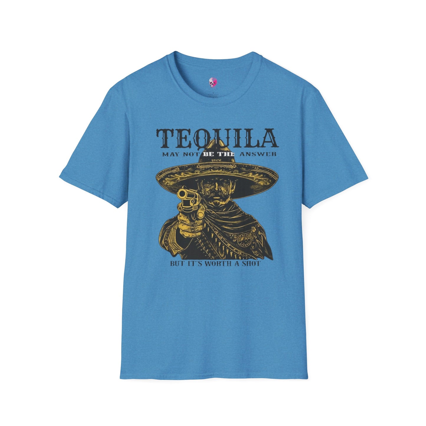 Tequila Themed Unisex T-Shirt, Funny Drinking Shirt, Gift for Tequila Lovers, Party Apparel, Casual Wear, Summer Top