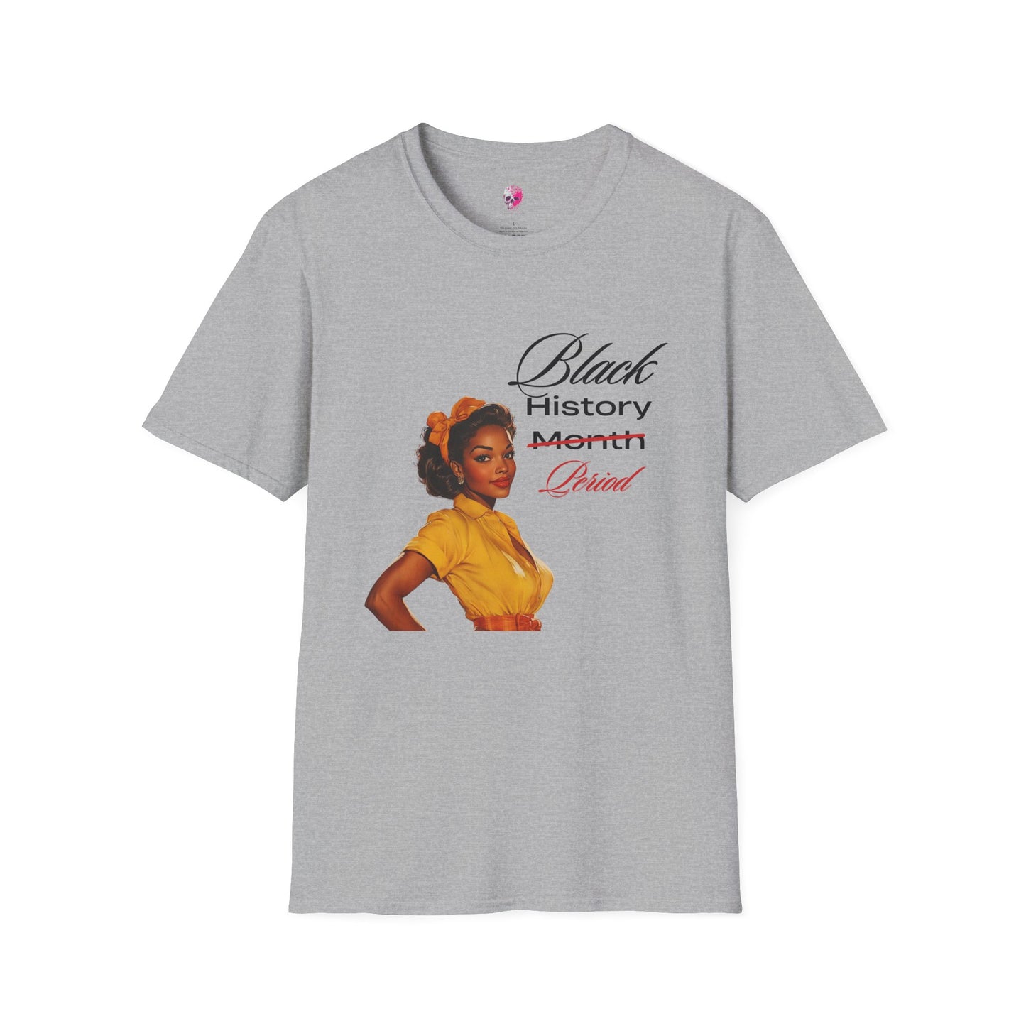 Black History Month Unisex Softstyle T-Shirt - Celebrate Heritage and Pride