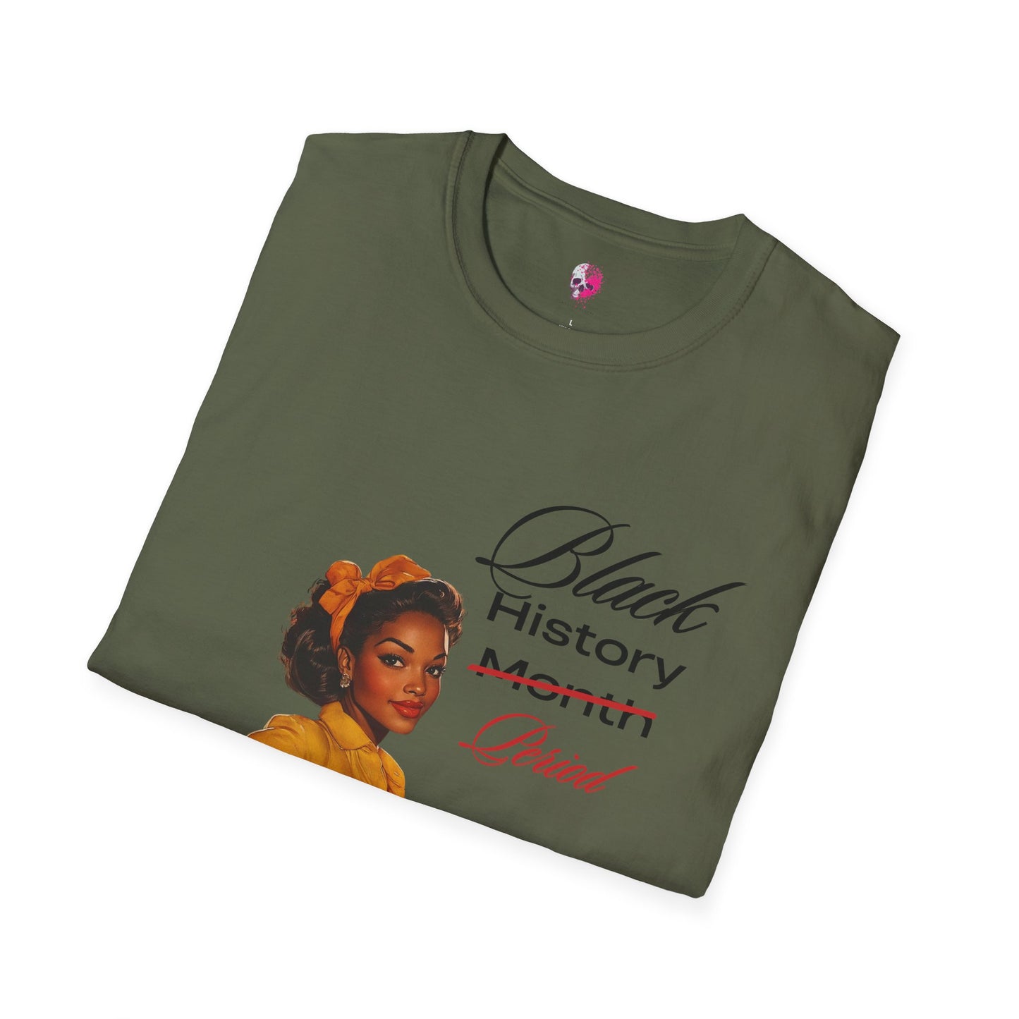 Black History Month Unisex Softstyle T-Shirt - Celebrate Heritage and Pride
