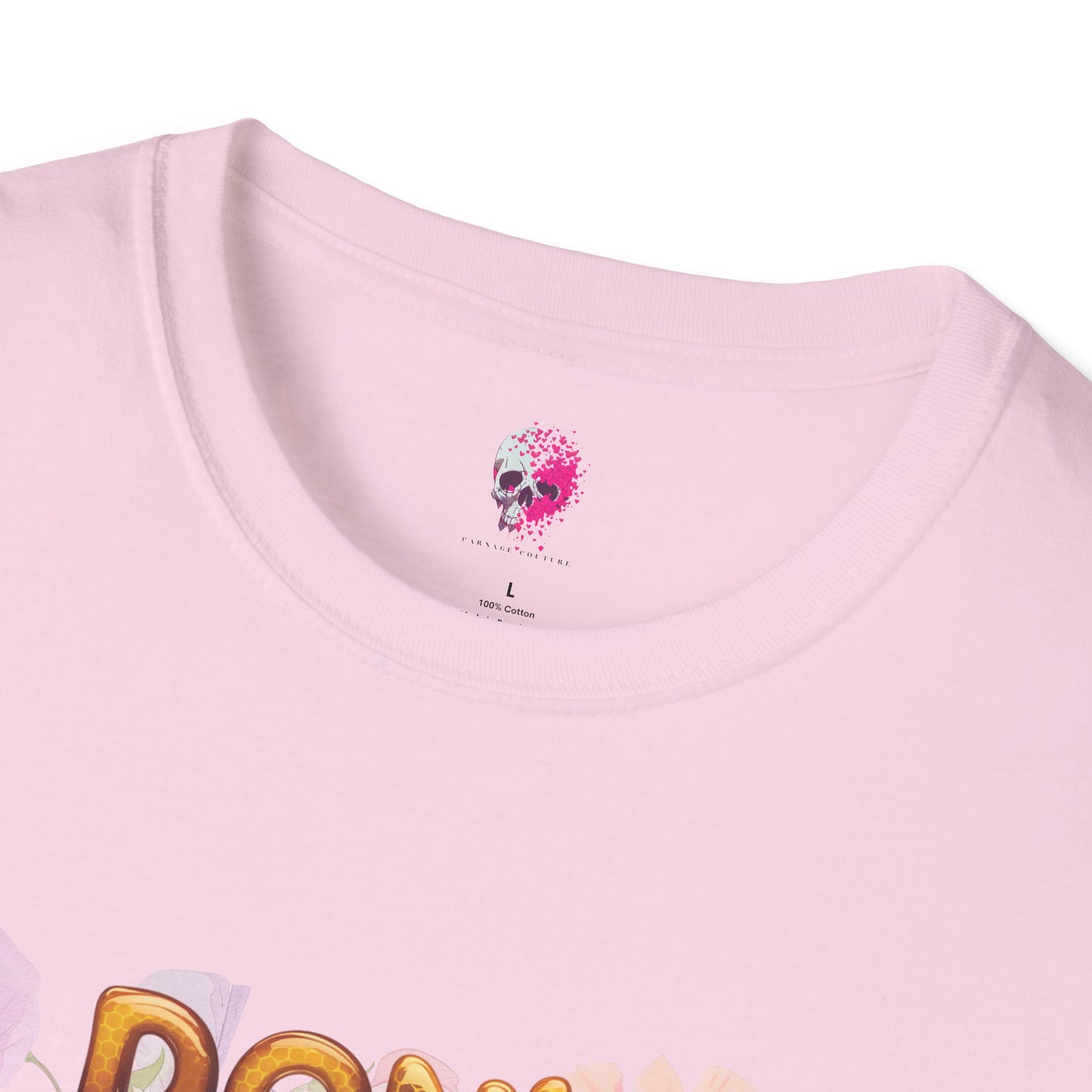 Bee T-Shirt - 'Don't Be Judgy' Floral Design