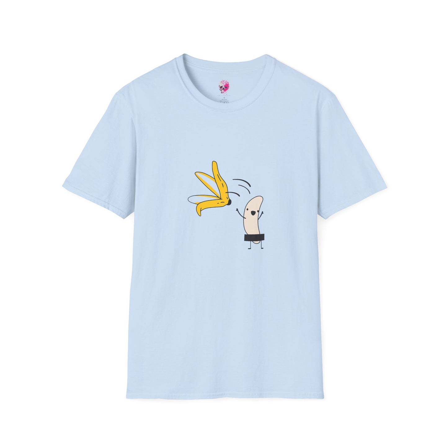 Whimsical Banana T-Shirt, Fun Gift, Unisex Tee, Cute Graphic Tee, Casual Wear, Summer Style, Playful Outfit