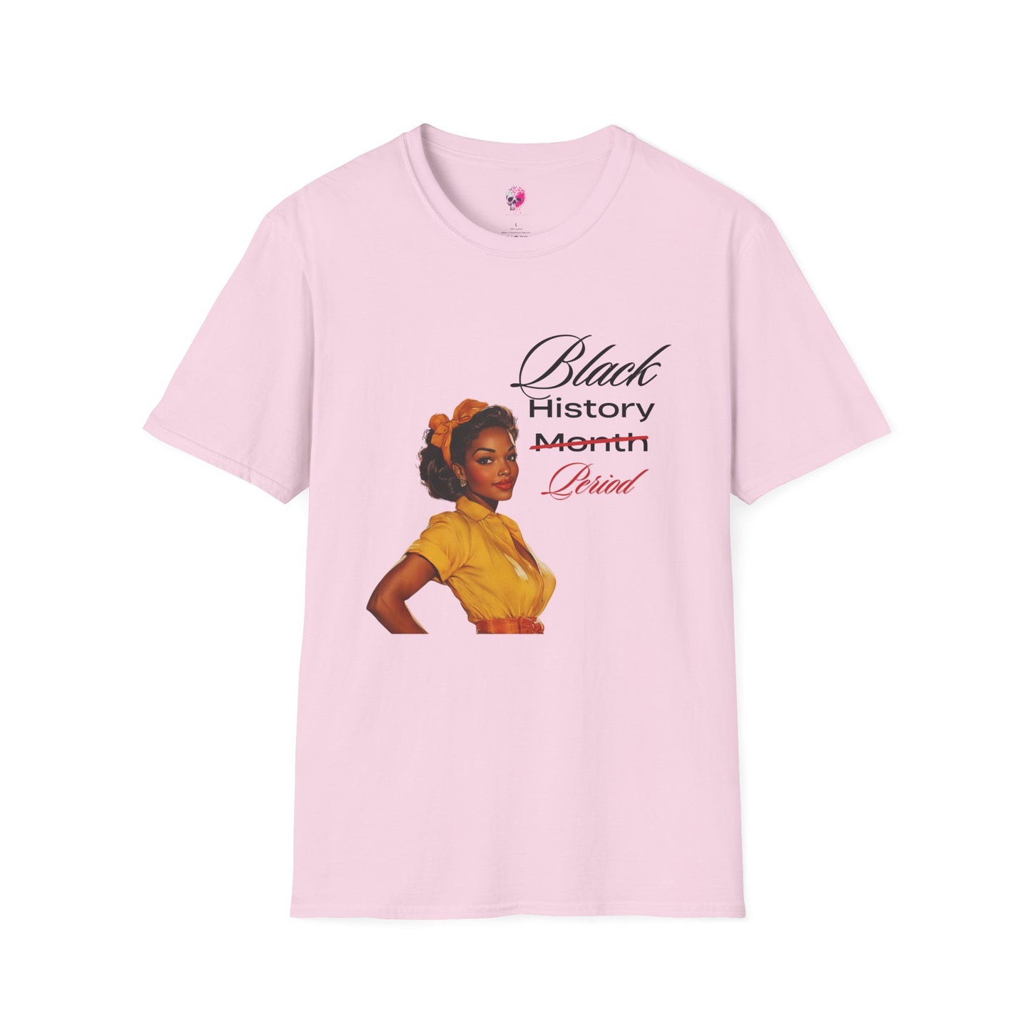 Black History Month Unisex Softstyle T-Shirt - Celebrate Heritage and Pride