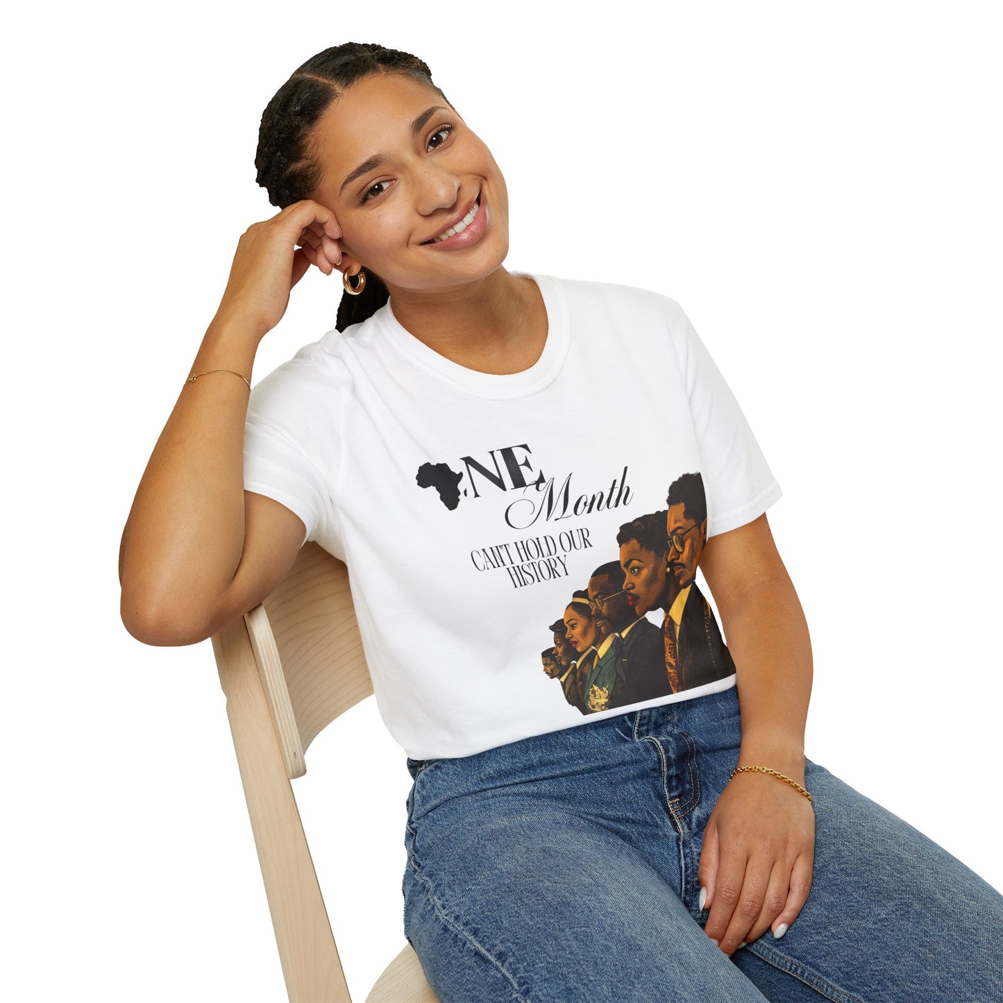 Black History Month Unisex Softstyle T-Shirt - Celebrate Our History