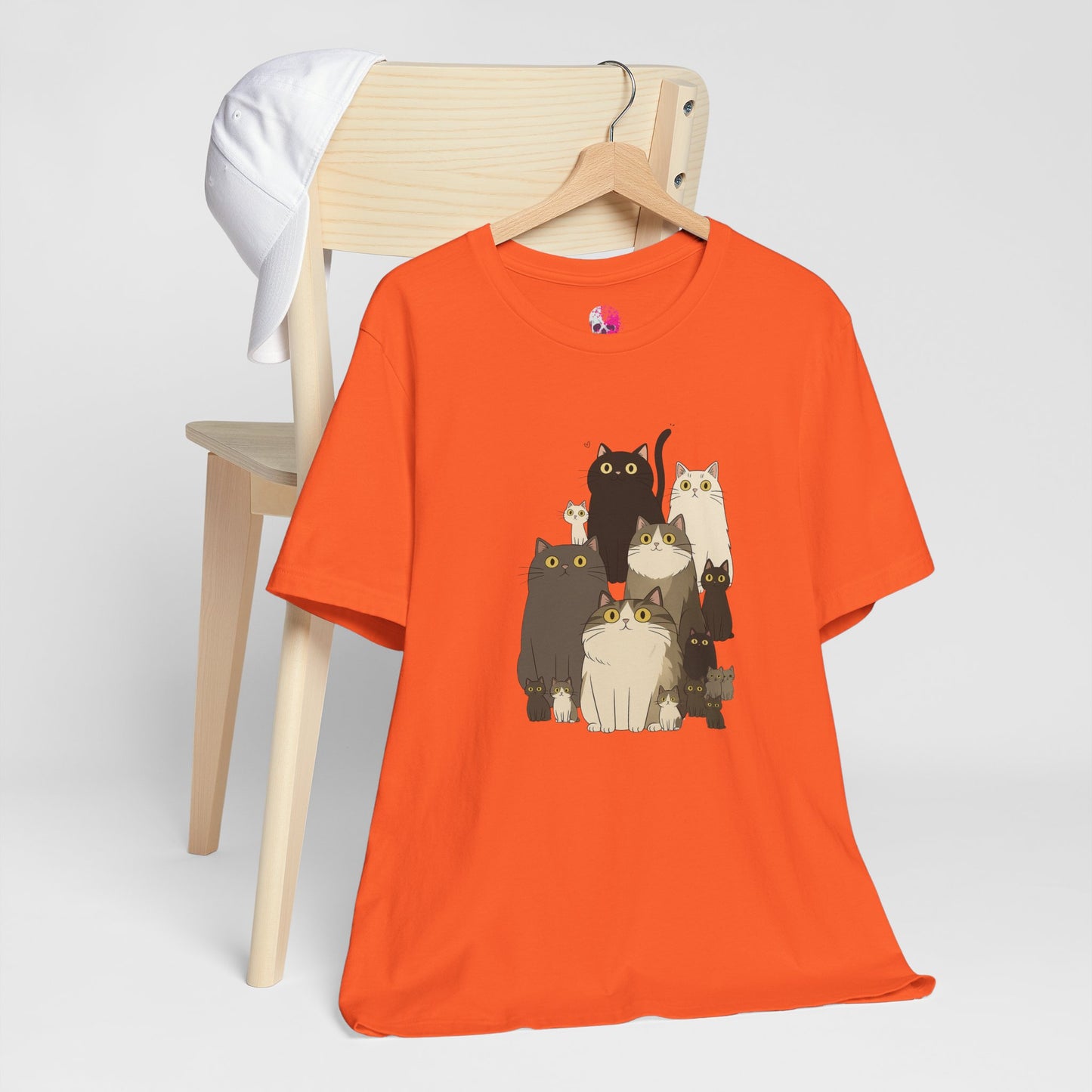 Cute Cat Lover Unisex Tee, Funny Cat Shirt, Animal Lover Gift, Pet Lovers Tee, Purrfect for Cat Enthusiasts