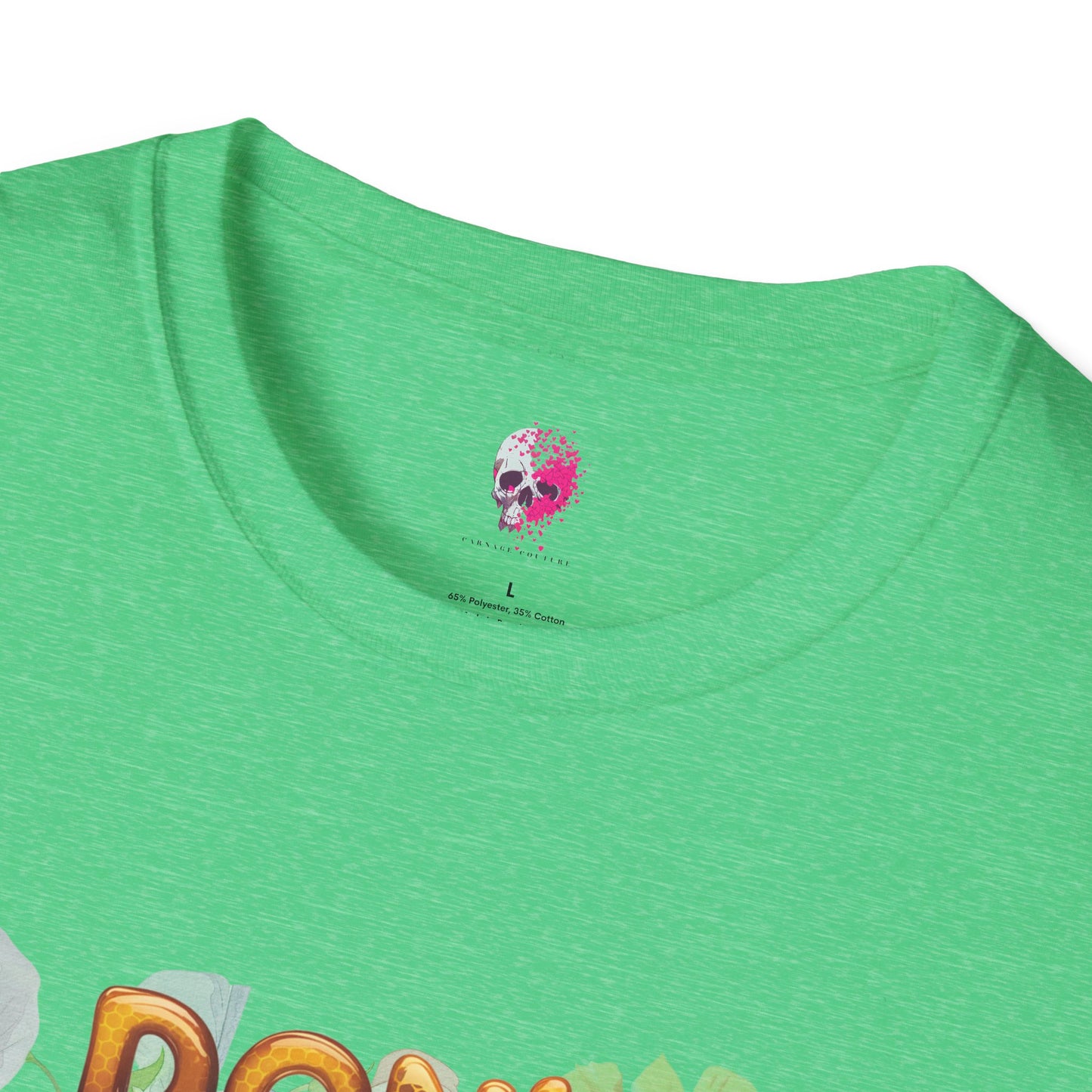 Bee T-Shirt - 'Don't Be Judgy' Floral Design
