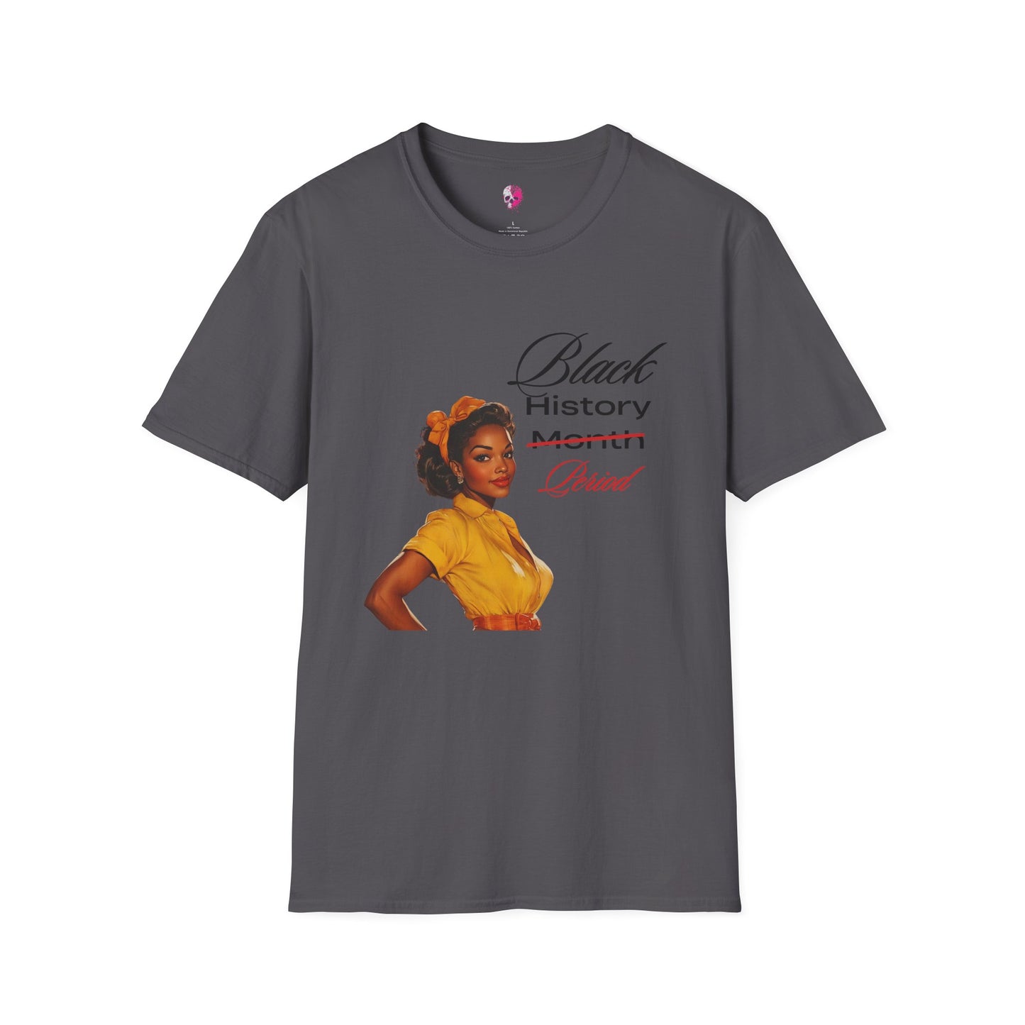 Black History Month Unisex Softstyle T-Shirt - Celebrate Heritage and Pride