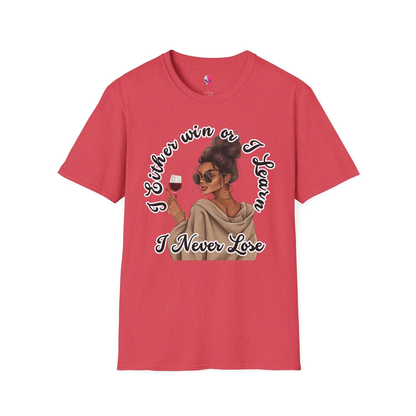 Empowered Quote T-Shirt, Inspirational Tee, Motivation Shirt, Wine Lover Gift, Unisex Graphic Tee, Casual Wear