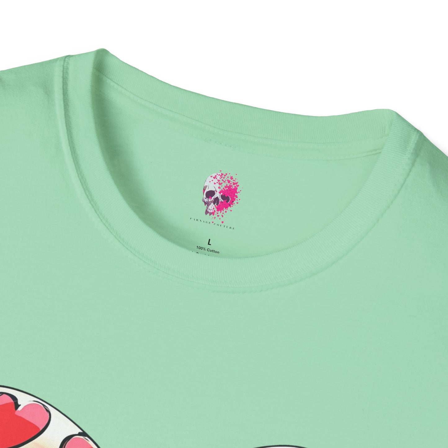 Heart Bow Unisex Softstyle T-Shirt
