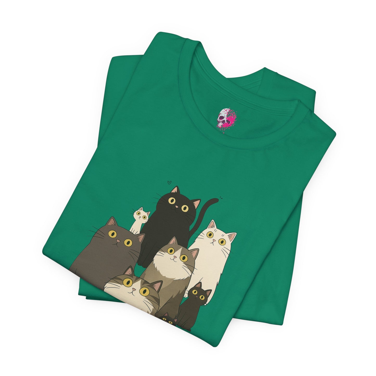 Cute Cat Lover Unisex Tee, Funny Cat Shirt, Animal Lover Gift, Pet Lovers Tee, Purrfect for Cat Enthusiasts