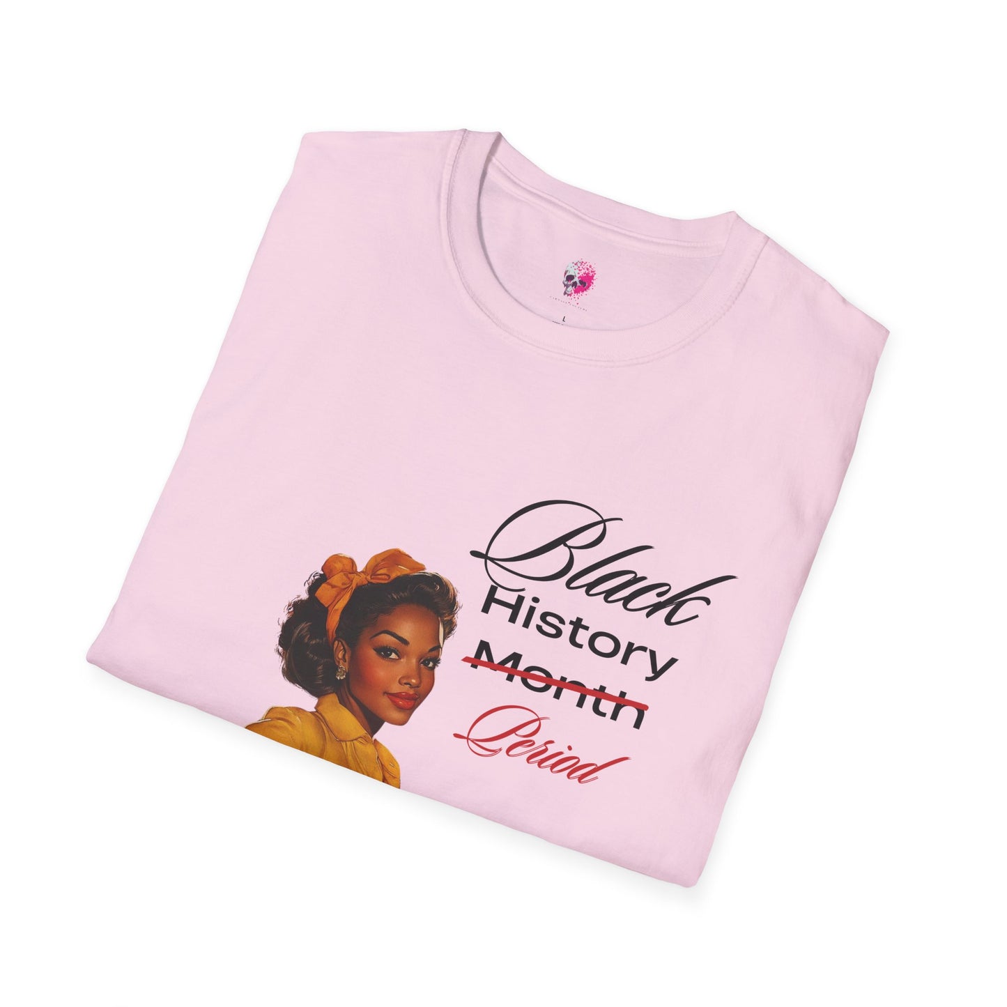 Black History Month Unisex Softstyle T-Shirt - Celebrate Heritage and Pride