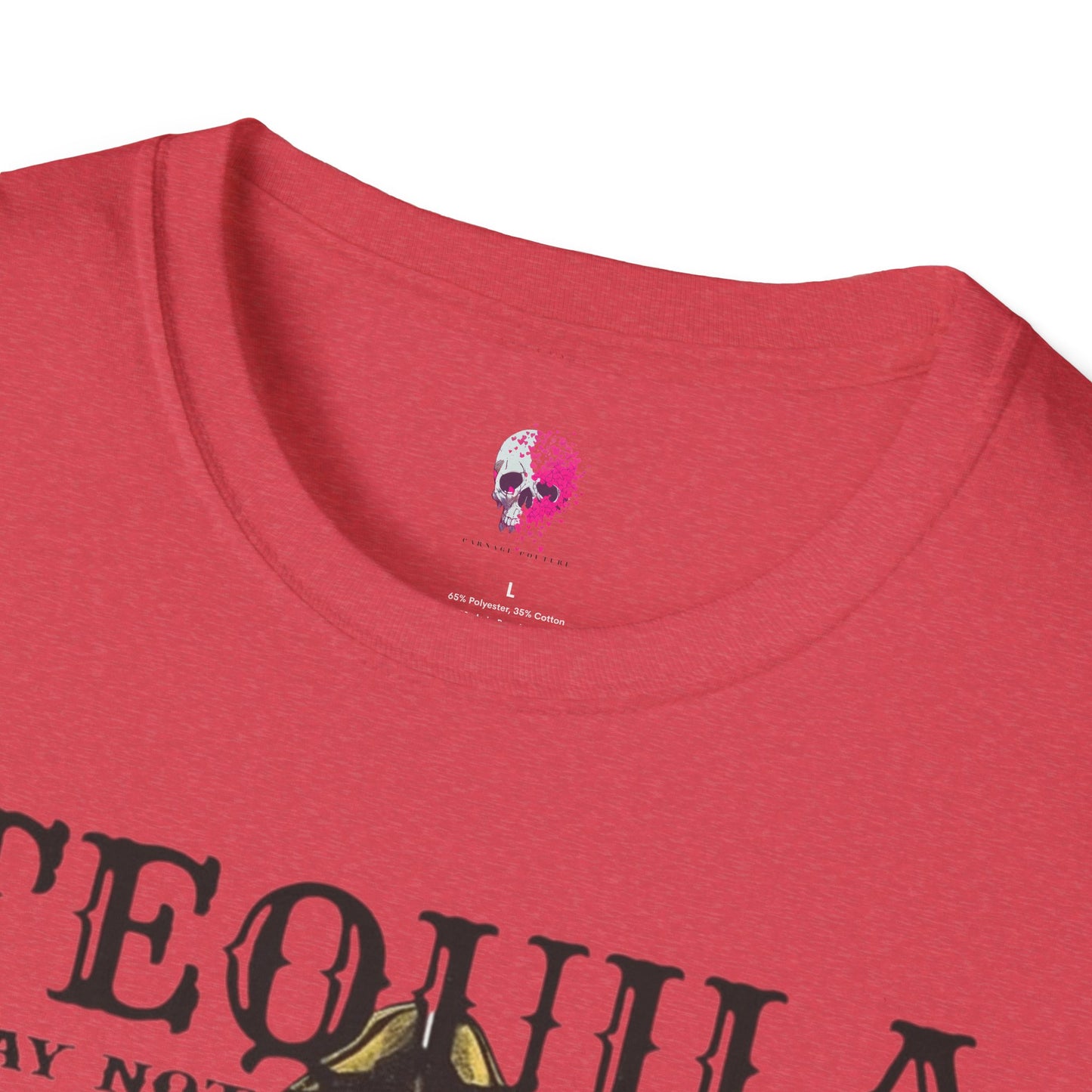 Tequila Themed Unisex T-Shirt, Funny Drinking Shirt, Gift for Tequila Lovers, Party Apparel, Casual Wear, Summer Top
