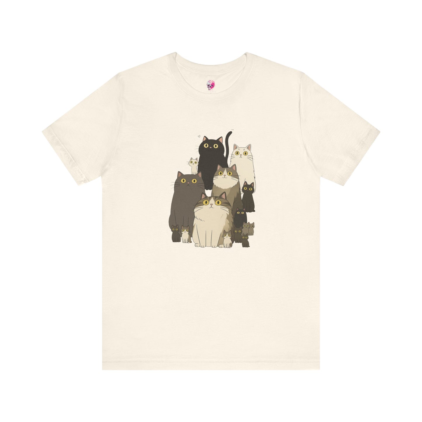 Cute Cat Lover Unisex Tee, Funny Cat Shirt, Animal Lover Gift, Pet Lovers Tee, Purrfect for Cat Enthusiasts