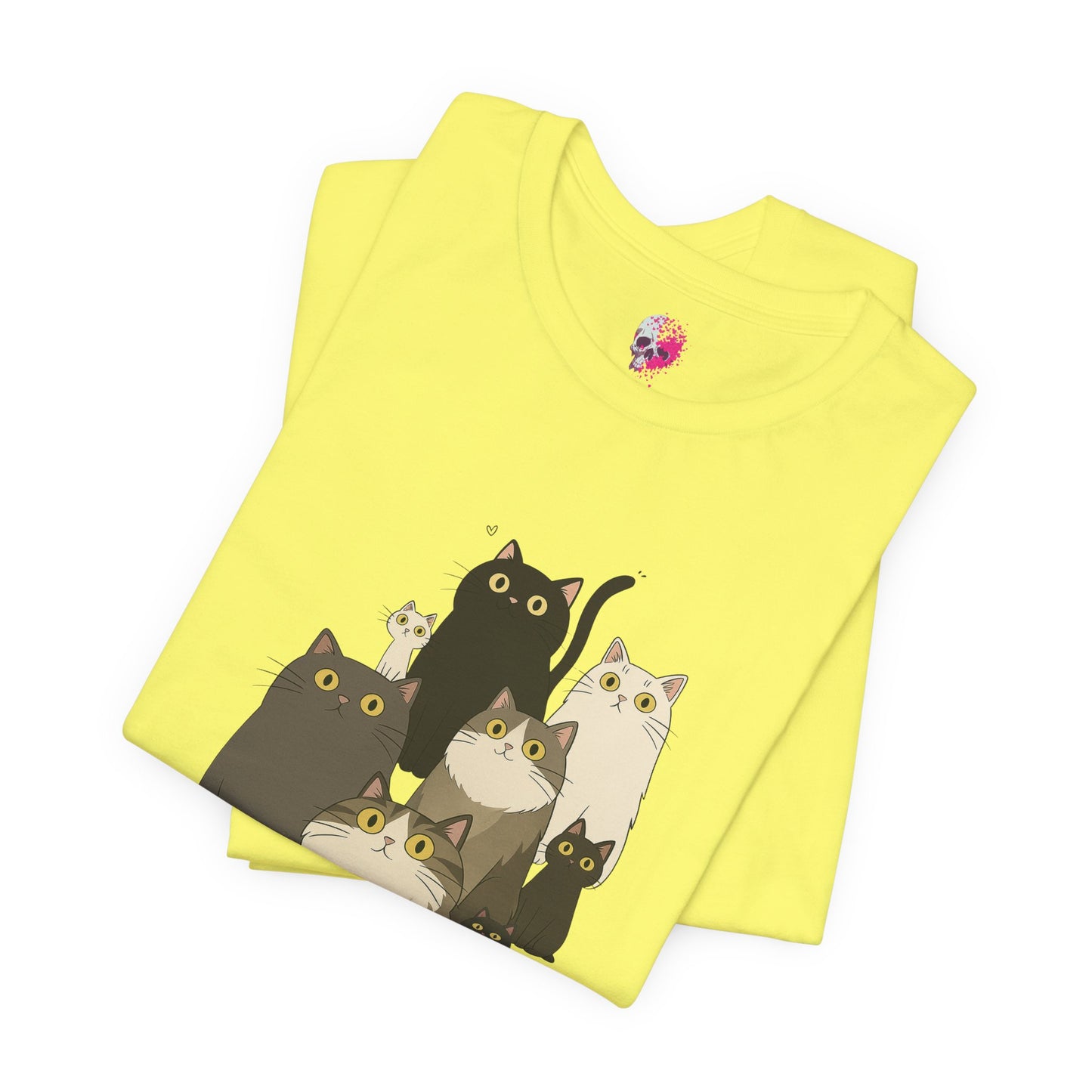 Cute Cat Lover Unisex Tee, Funny Cat Shirt, Animal Lover Gift, Pet Lovers Tee, Purrfect for Cat Enthusiasts
