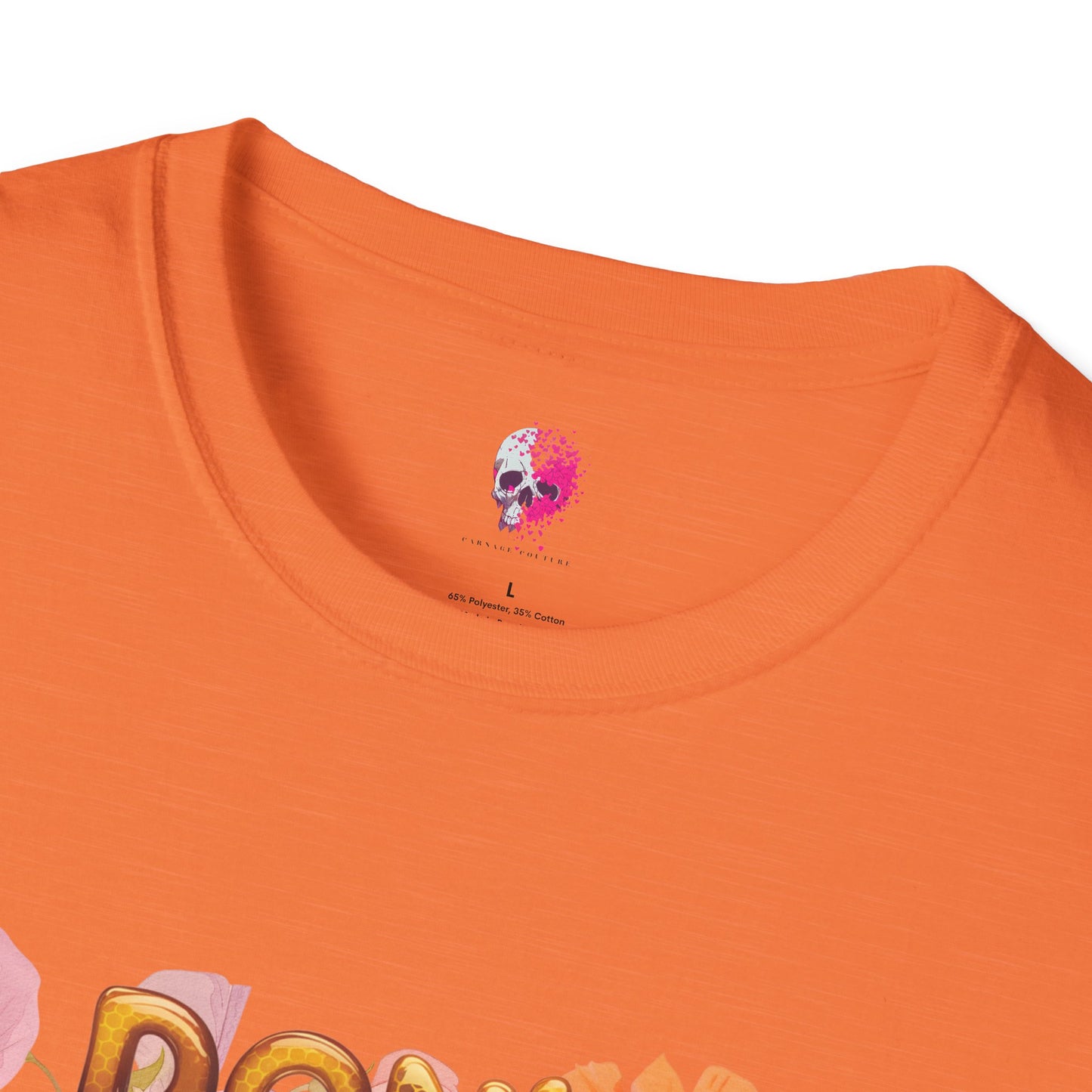 Bee T-Shirt - 'Don't Be Judgy' Floral Design