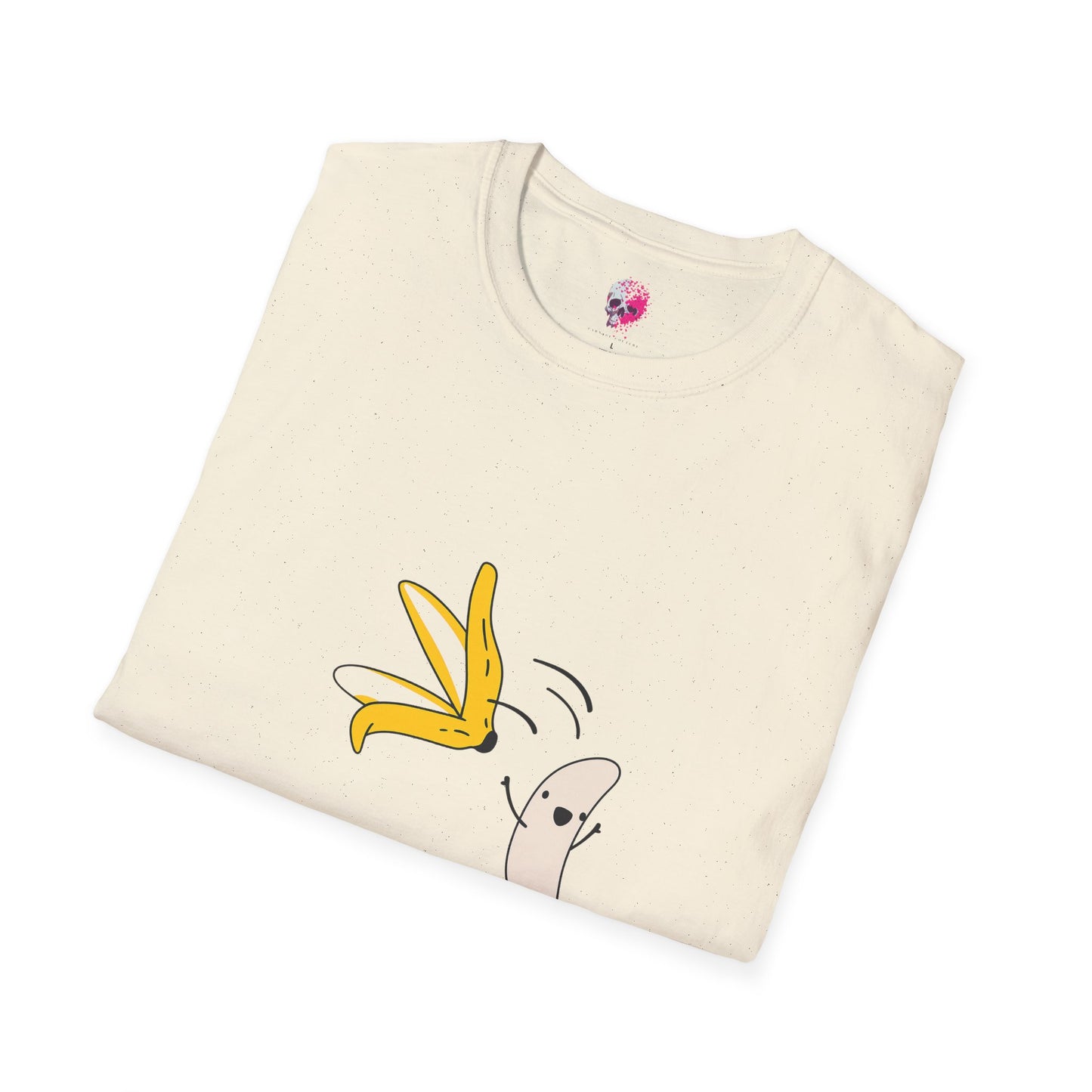 Whimsical Banana T-Shirt, Fun Gift, Unisex Tee, Cute Graphic Tee, Casual Wear, Summer Style, Playful Outfit