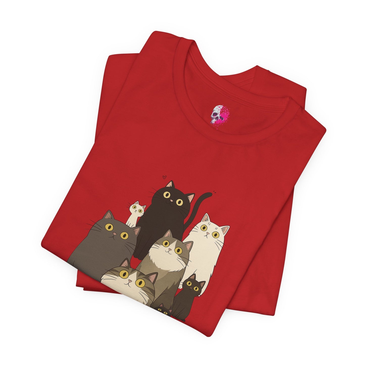 Cute Cat Lover Unisex Tee, Funny Cat Shirt, Animal Lover Gift, Pet Lovers Tee, Purrfect for Cat Enthusiasts