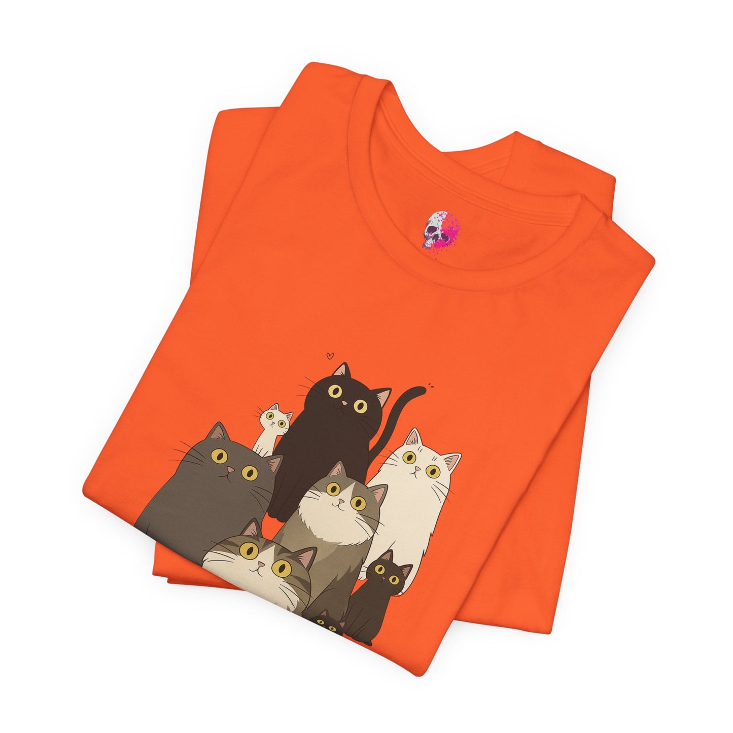 Cute Cat Lover Unisex Tee, Funny Cat Shirt, Animal Lover Gift, Pet Lovers Tee, Purrfect for Cat Enthusiasts