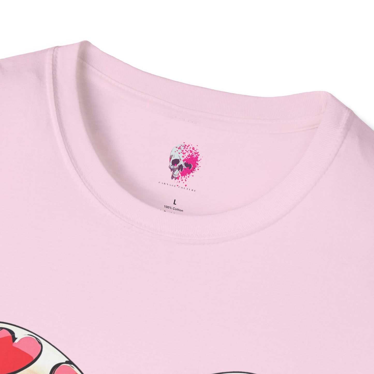 Heart Bow Unisex Softstyle T-Shirt