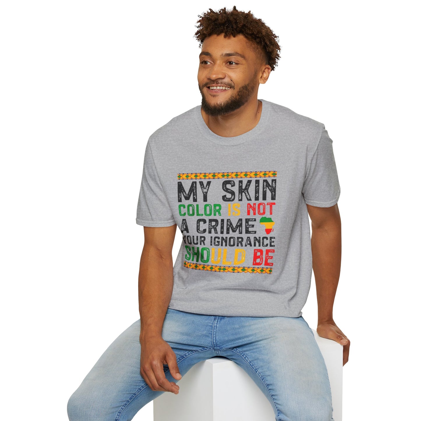 Empowering Statement T-Shirt, Unisex Tee for Social Justice, Awareness Shirt, Casual Wear, Gift for Activists, Black History Month