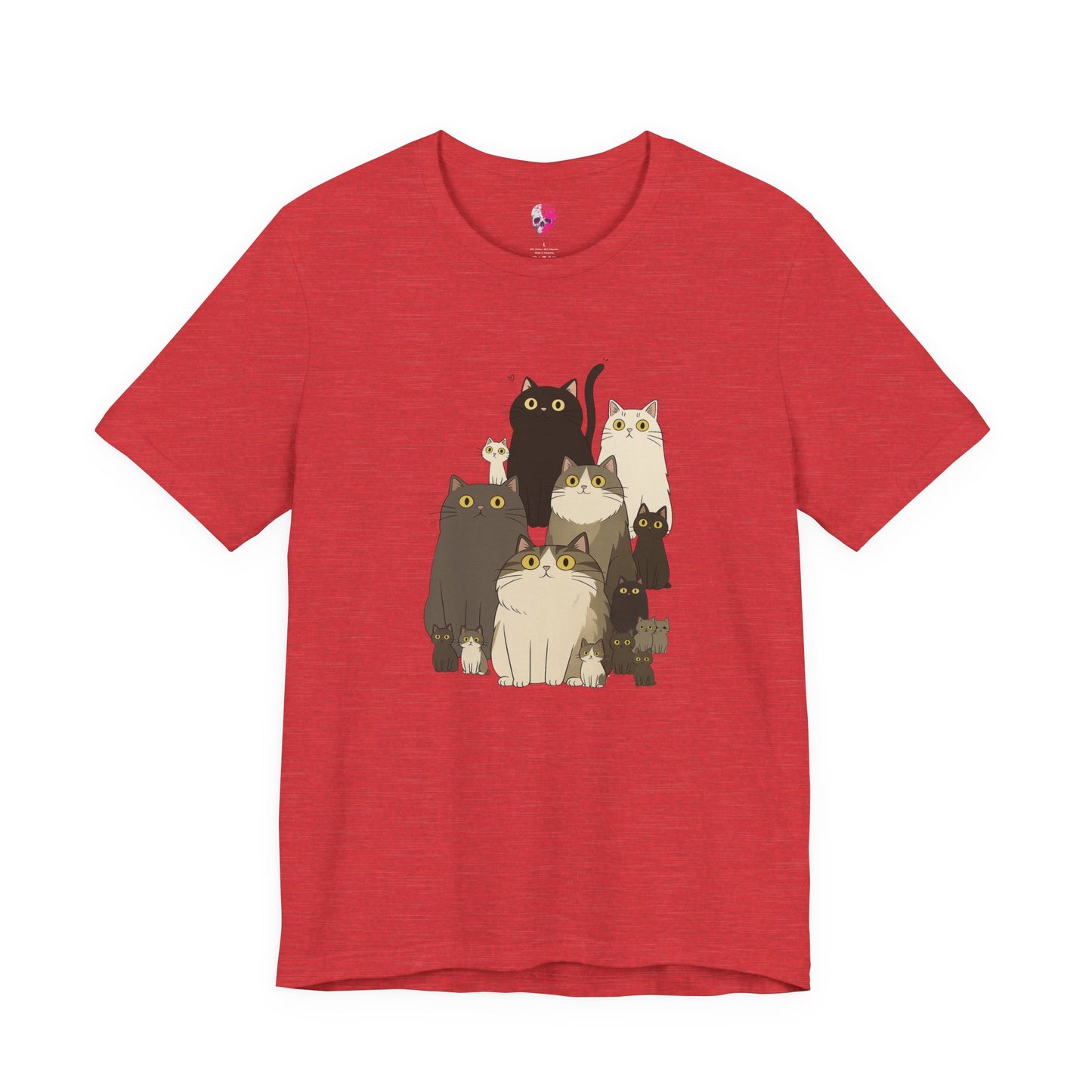 Cute Cat Lover Unisex Tee, Funny Cat Shirt, Animal Lover Gift, Pet Lovers Tee, Purrfect for Cat Enthusiasts