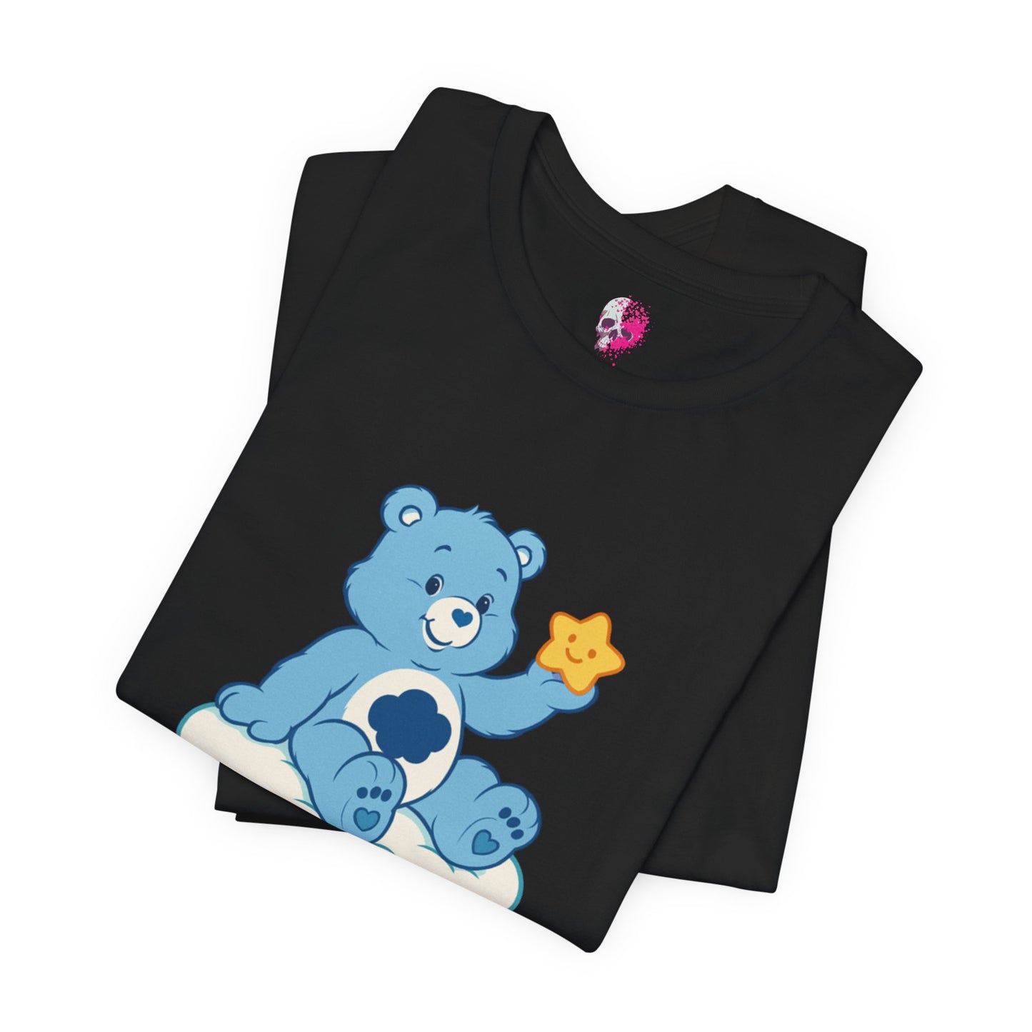 Cute Bear Cloud Tee, Adorable Graphic T-Shirt, Perfect Gift for Kids, Baby Shower, Birthday Party, Casual Wear