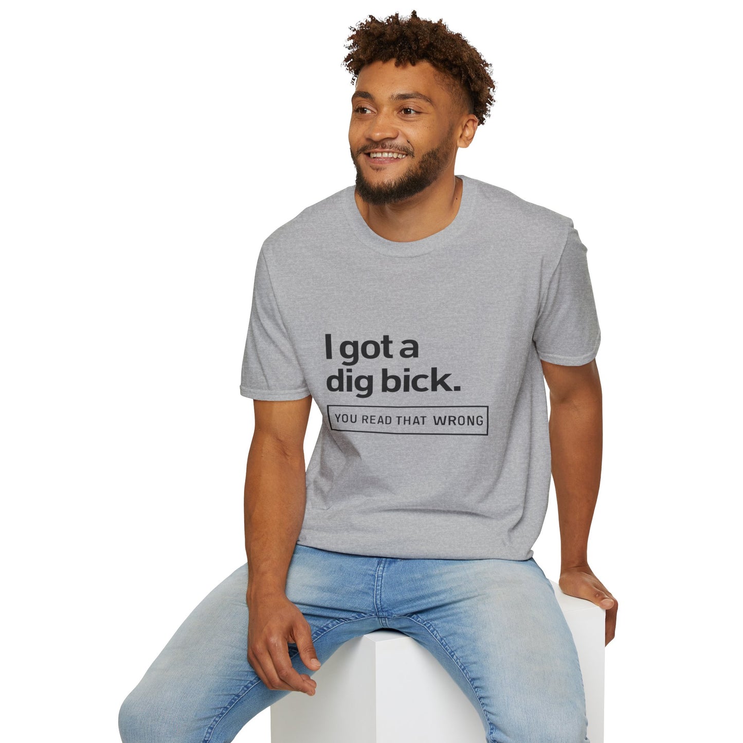 Funny Graphic Tee for Adults, Humorous Gift, Casual Wear, Unique Birthday Present, Statement Shirt