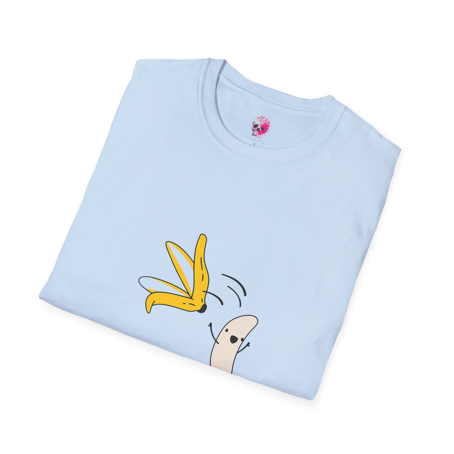 Whimsical Banana T-Shirt, Fun Gift, Unisex Tee, Cute Graphic Tee, Casual Wear, Summer Style, Playful Outfit