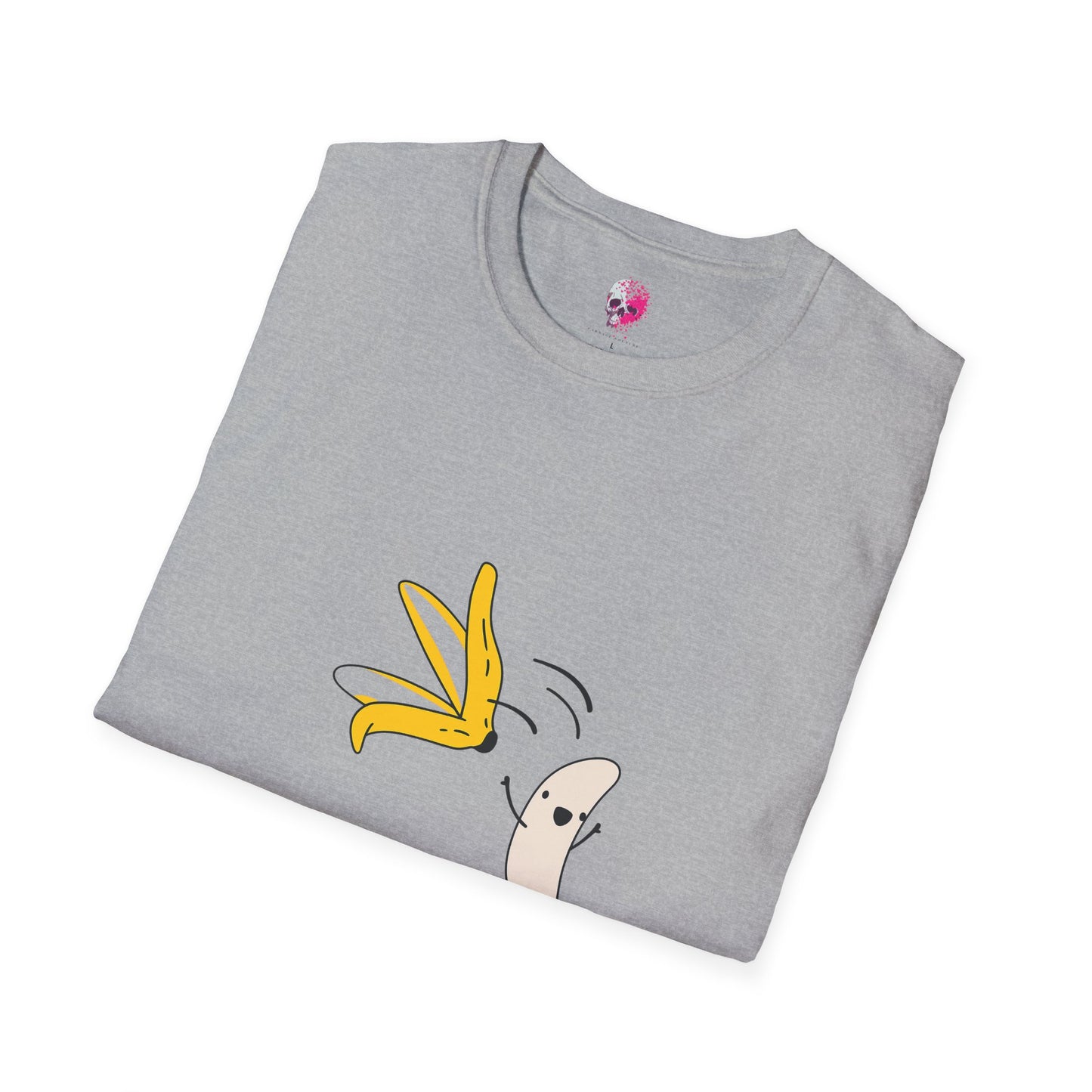 Whimsical Banana T-Shirt, Fun Gift, Unisex Tee, Cute Graphic Tee, Casual Wear, Summer Style, Playful Outfit