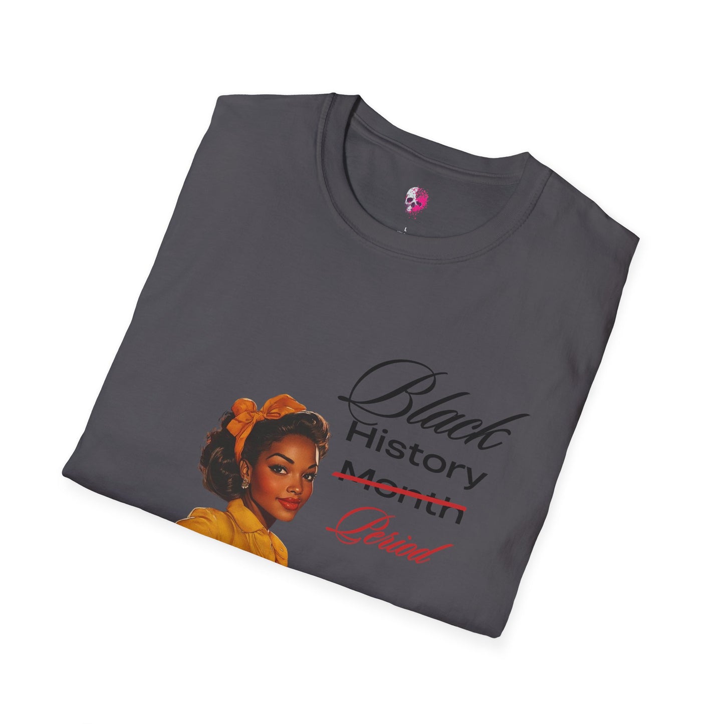 Black History Month Unisex Softstyle T-Shirt - Celebrate Heritage and Pride