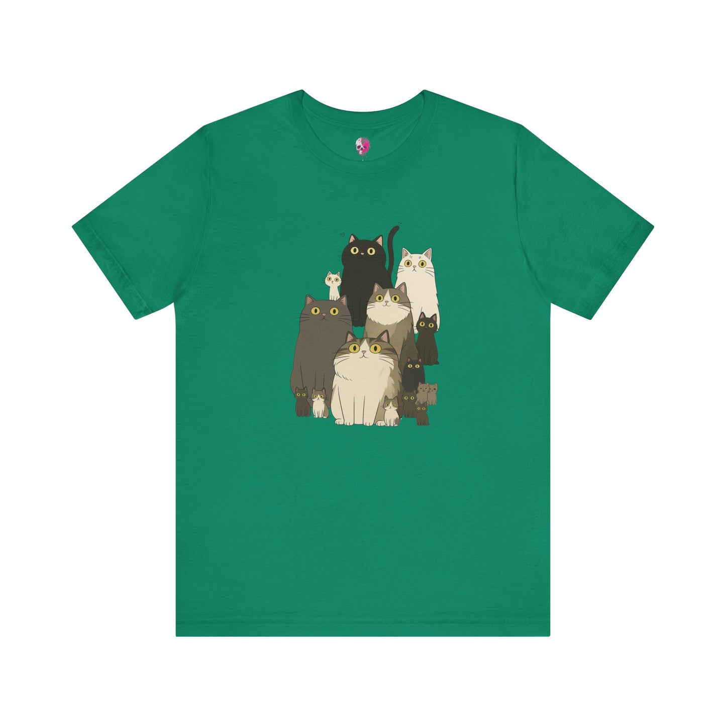 Cute Cat Lover Unisex Tee, Funny Cat Shirt, Animal Lover Gift, Pet Lovers Tee, Purrfect for Cat Enthusiasts