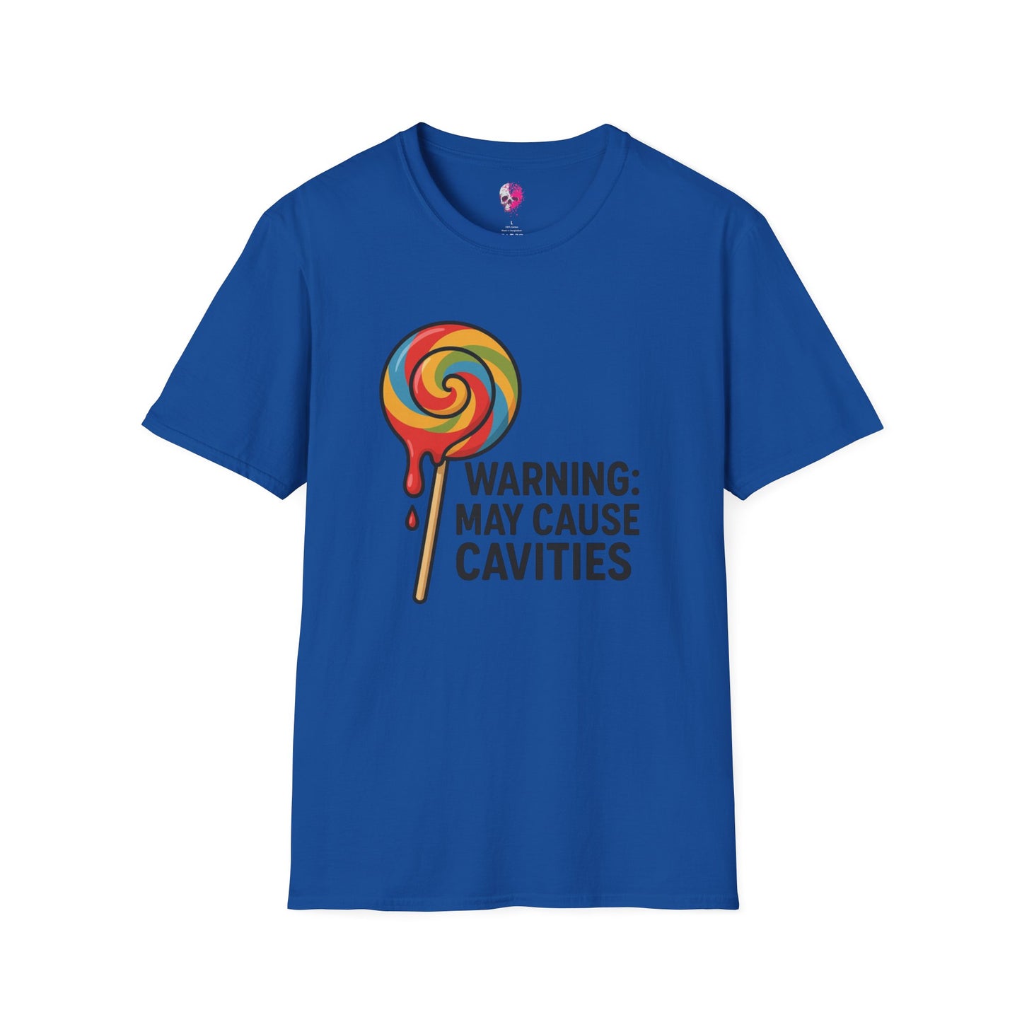 Sweet Tooth Warning T-Shirt, Funny Candy Tee, Gifts for Candy Lovers, Birthday Shirt, Casual Wear, Holiday Apparel