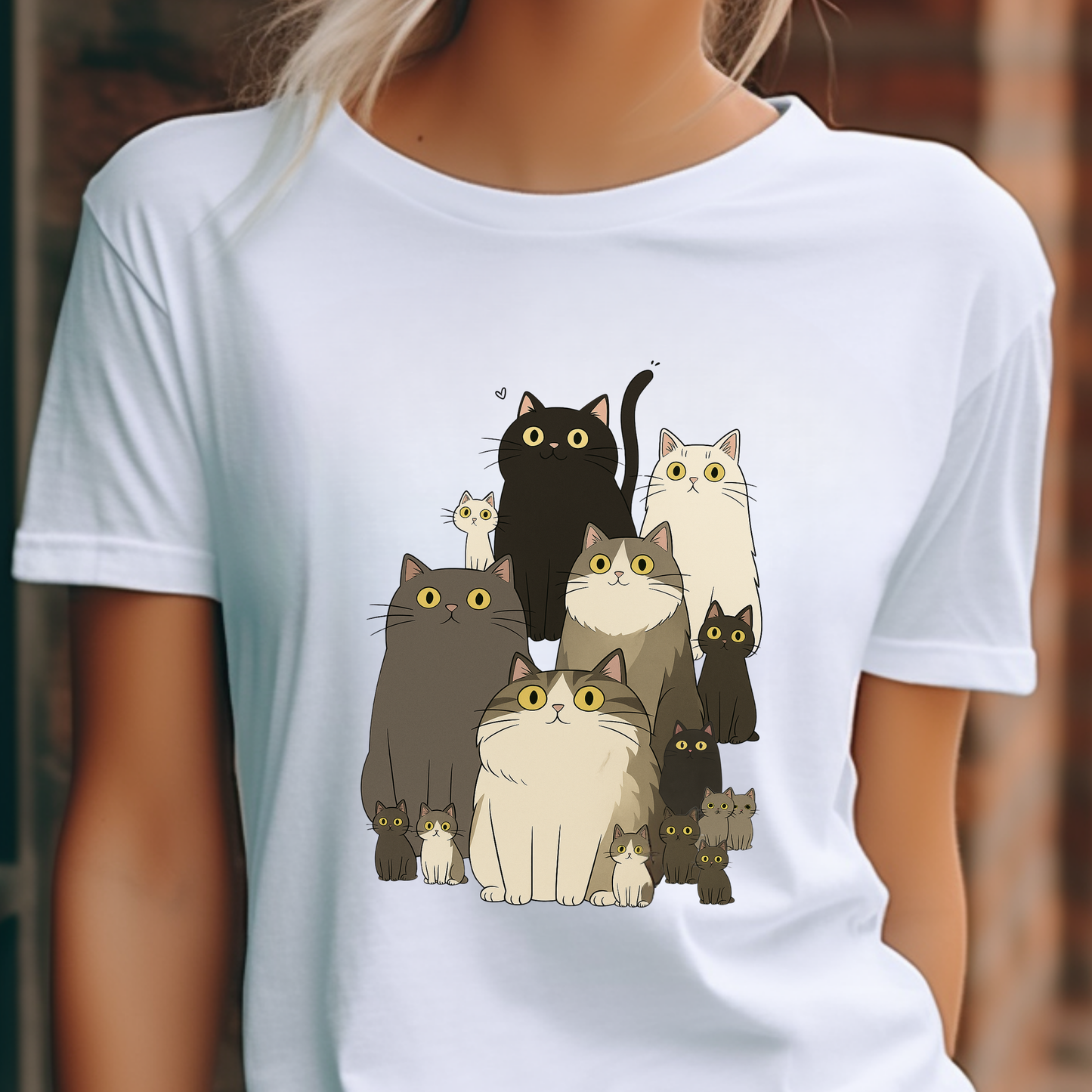 Cute Cat Lover Unisex Tee, Funny Cat Shirt, Animal Lover Gift, Pet Lovers Tee, Purrfect for Cat Enthusiasts