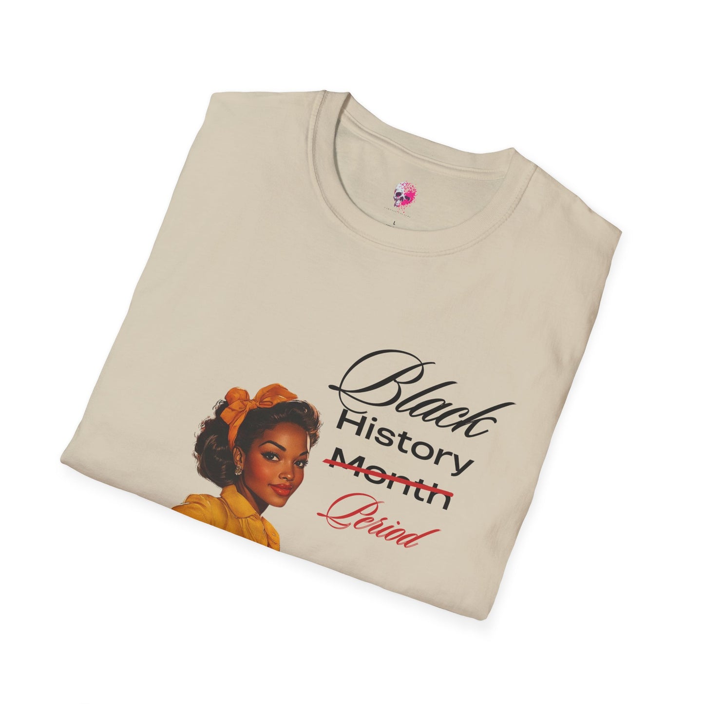 Black History Month Unisex Softstyle T-Shirt - Celebrate Heritage and Pride