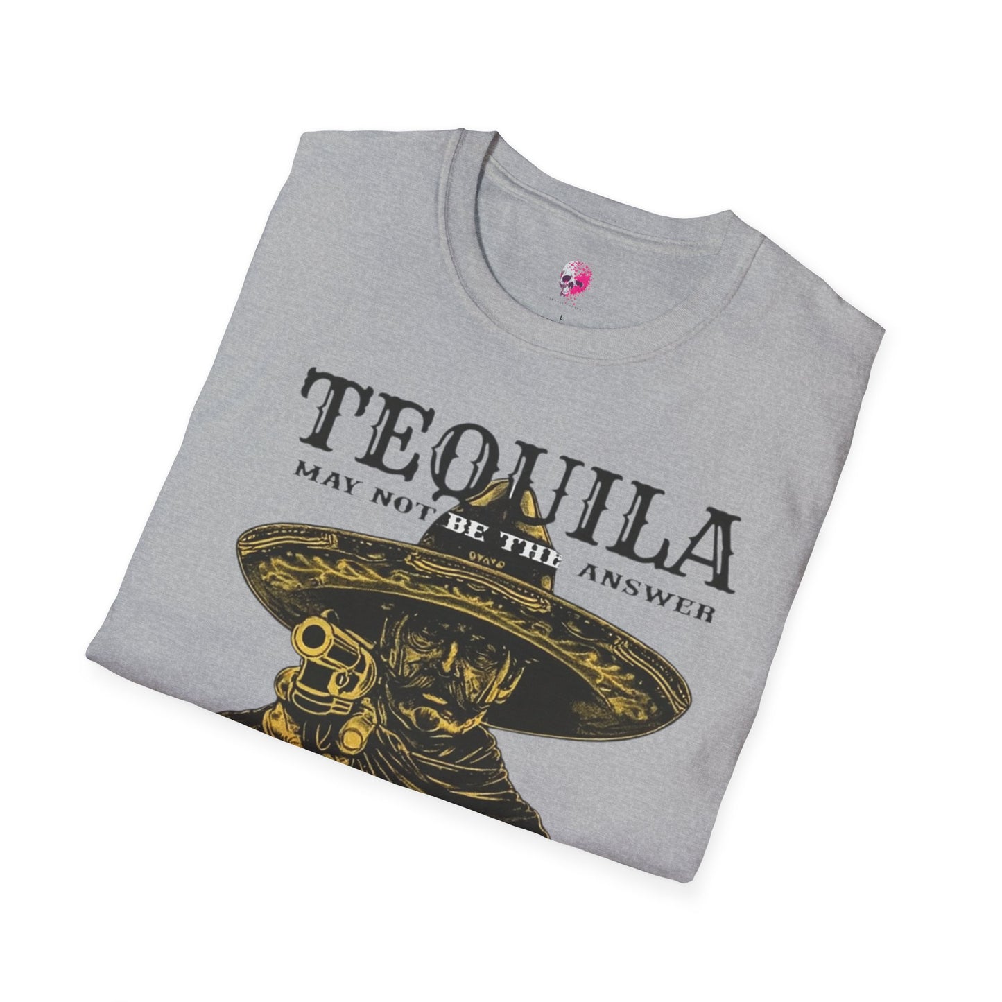 Tequila Themed Unisex T-Shirt, Funny Drinking Shirt, Gift for Tequila Lovers, Party Apparel, Casual Wear, Summer Top