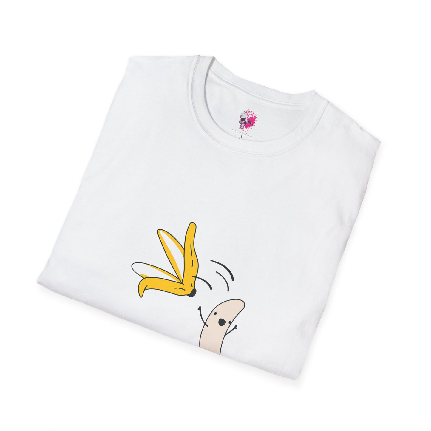 Whimsical Banana T-Shirt, Fun Gift, Unisex Tee, Cute Graphic Tee, Casual Wear, Summer Style, Playful Outfit
