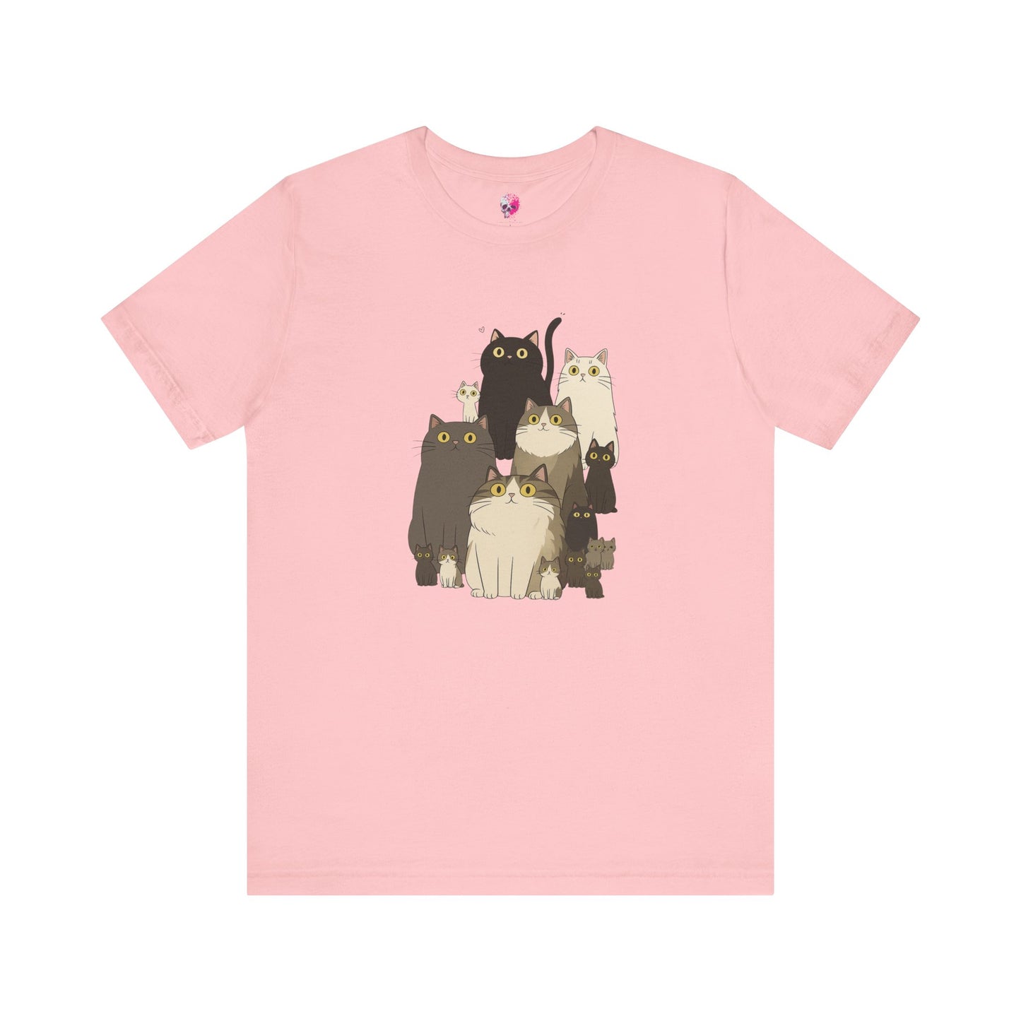 Cute Cat Lover Unisex Tee, Funny Cat Shirt, Animal Lover Gift, Pet Lovers Tee, Purrfect for Cat Enthusiasts