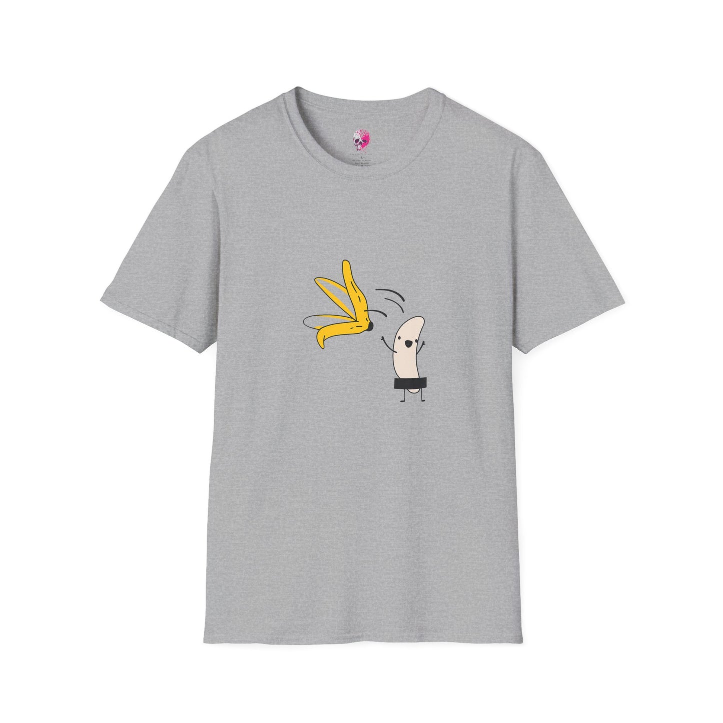 Whimsical Banana T-Shirt, Fun Gift, Unisex Tee, Cute Graphic Tee, Casual Wear, Summer Style, Playful Outfit