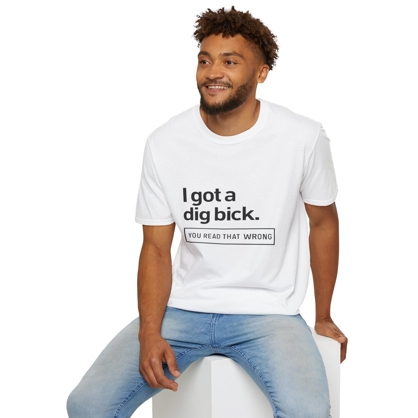 Funny Graphic Tee for Adults, Humorous Gift, Casual Wear, Unique Birthday Present, Statement Shirt