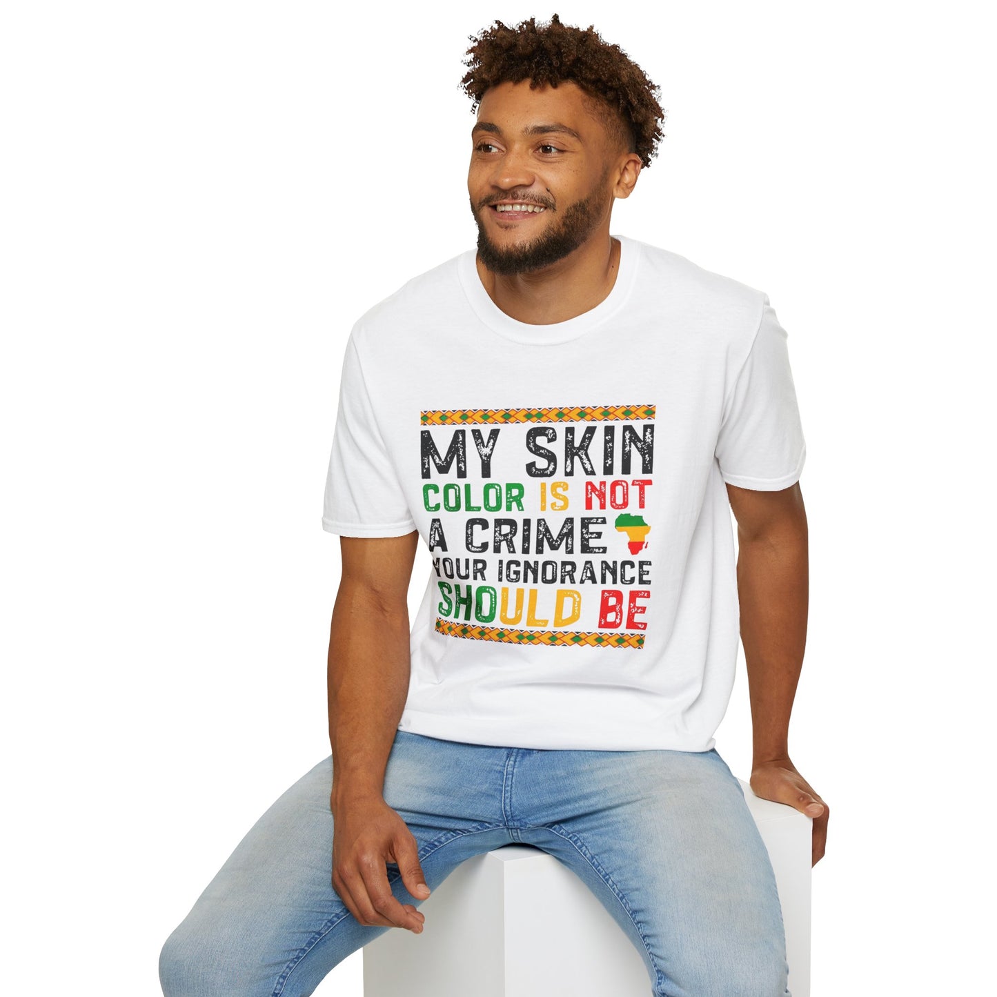 Empowering Statement T-Shirt, Unisex Tee for Social Justice, Awareness Shirt, Casual Wear, Gift for Activists, Black History Month